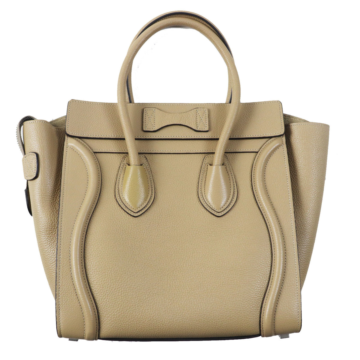 Celine Beige Leather Handbag (Pre-Owned)