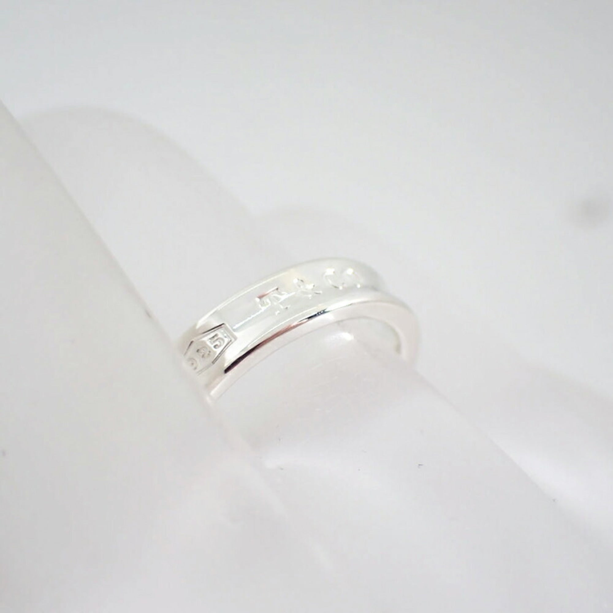 Tiffany Sterling Silver 925 Band Ring (Pre-Owned)