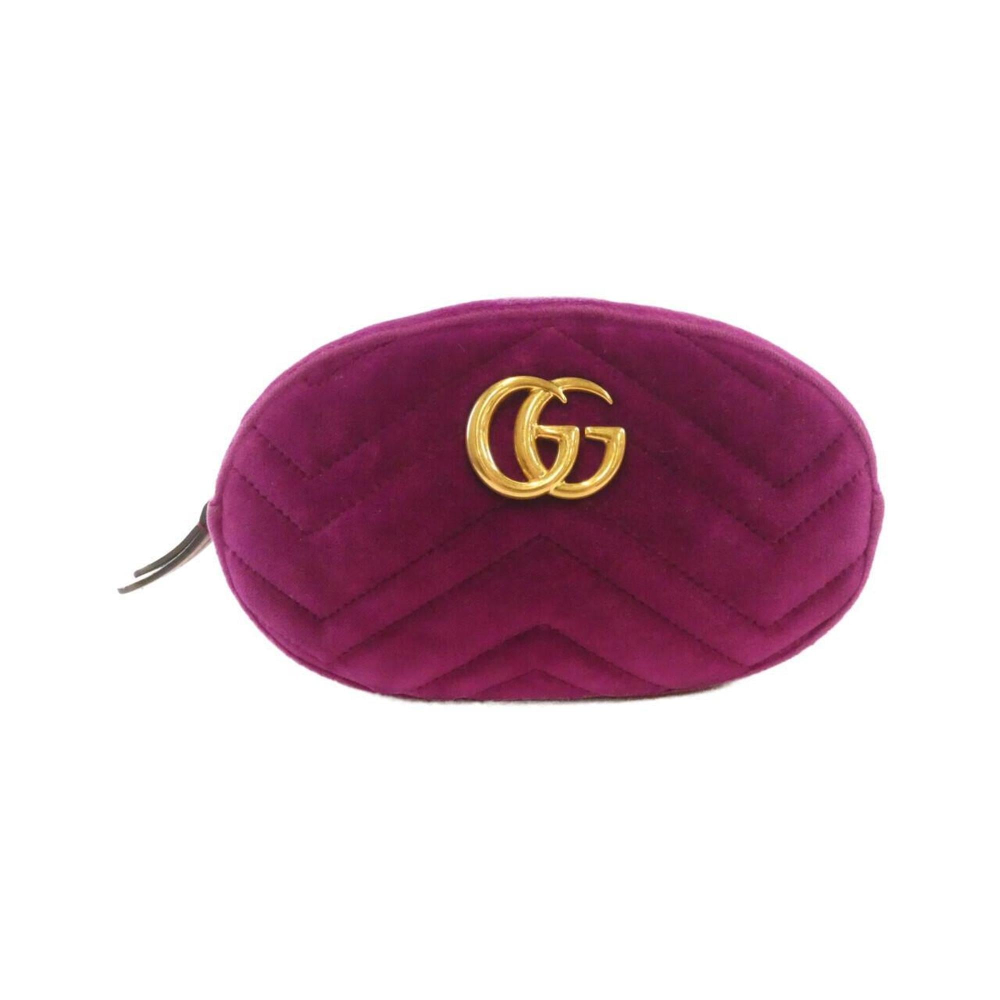 Gucci Purple Velvet Fanny Pack (Pre-Owned)