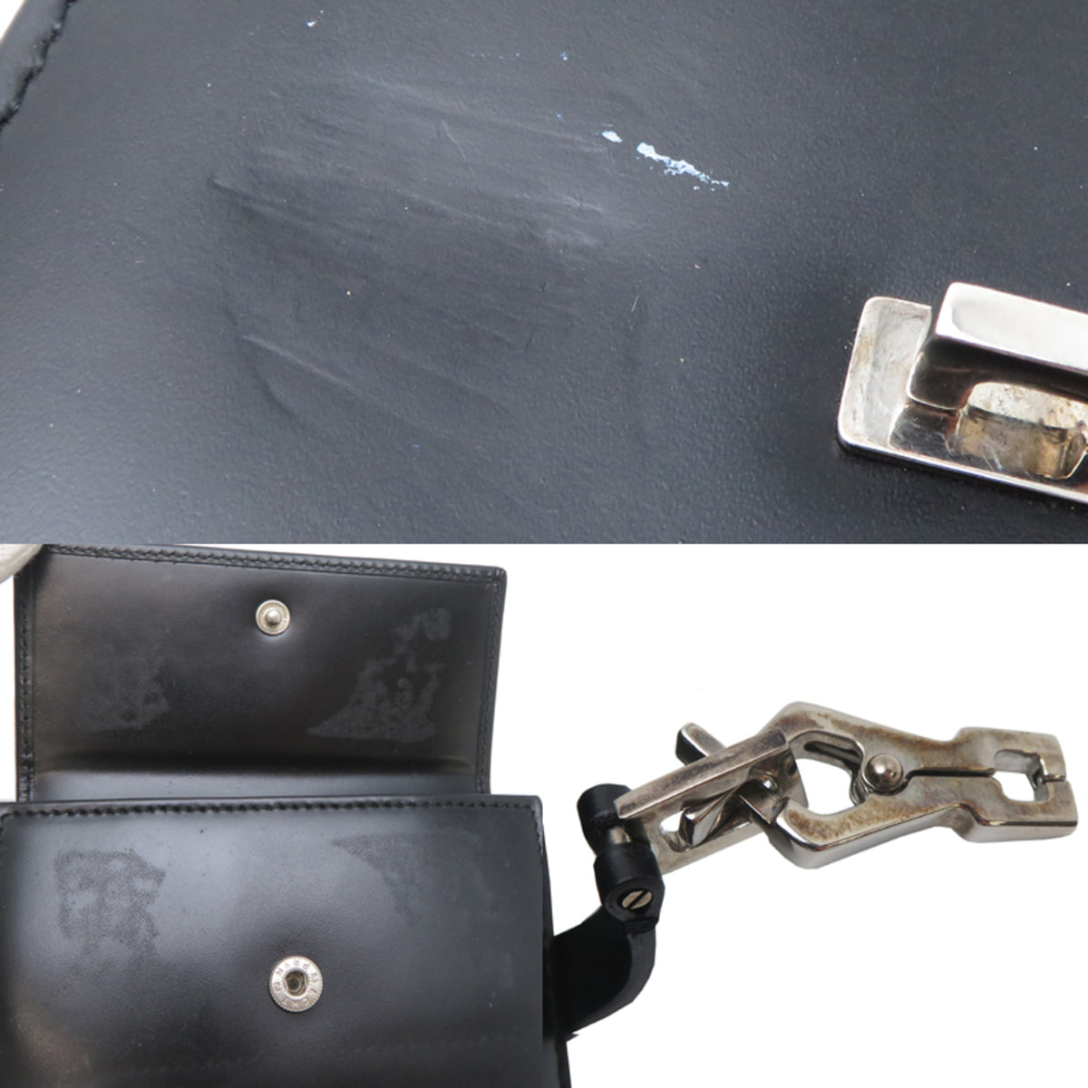 Gucci Black Leather Wallet (Bi-Fold) (Pre-Owned)