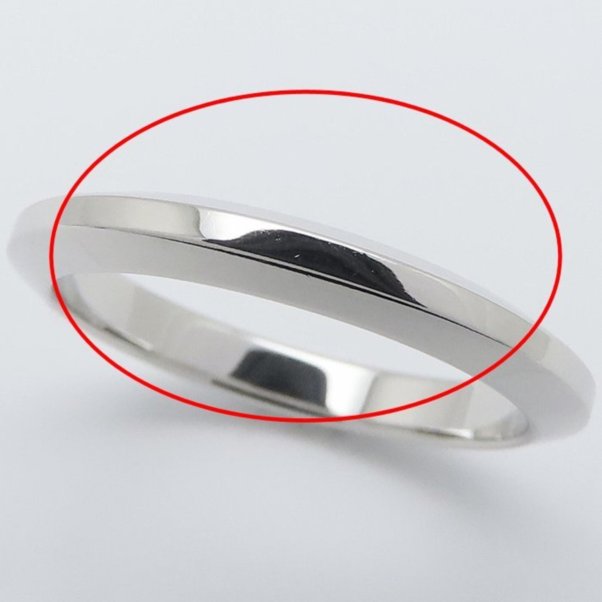 Cartier Platinum 950 Band Ring (Pre-Owned)