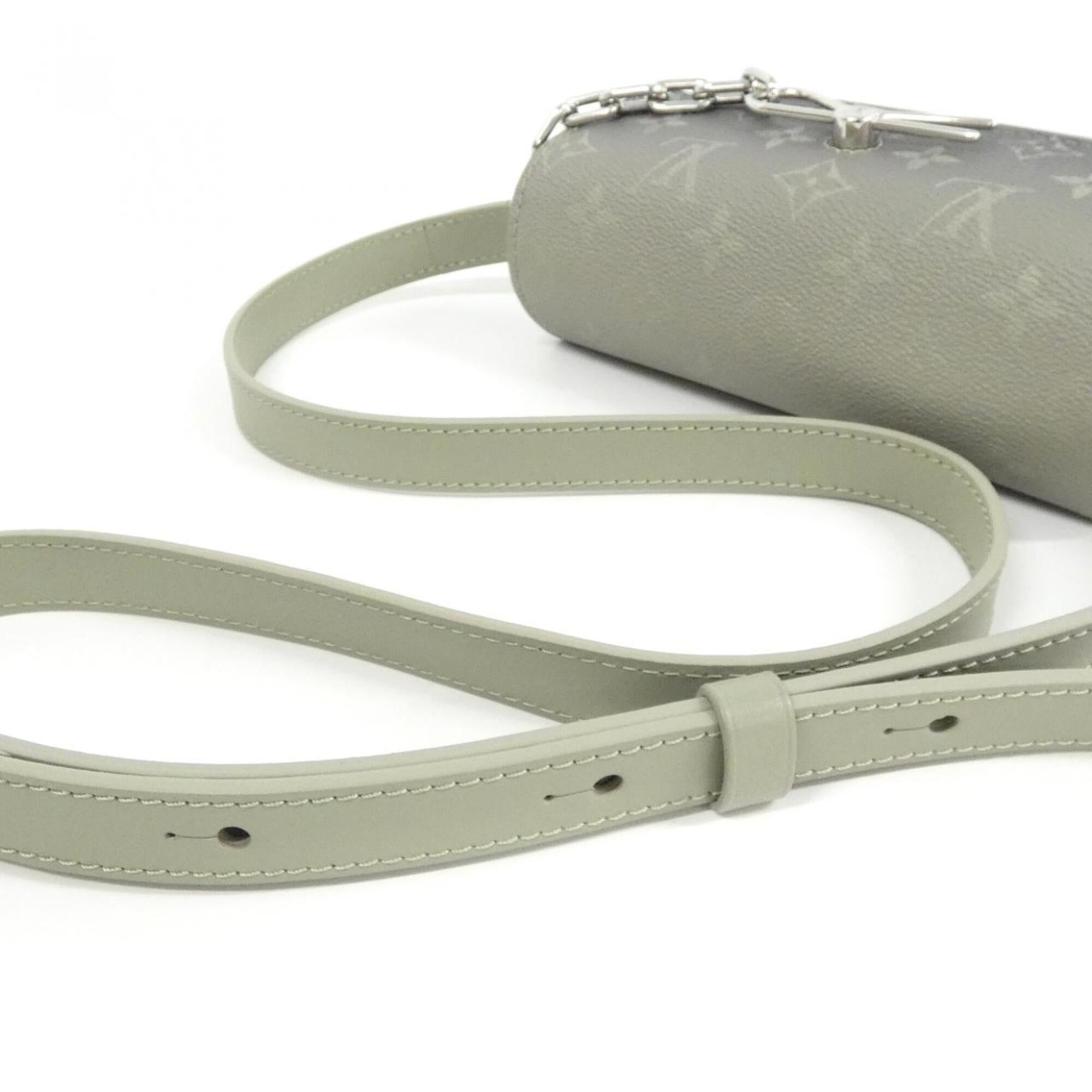 Louis Vuitton Khaki Vert Coated Canvas Shoulder Bag (Pre-Owned)
