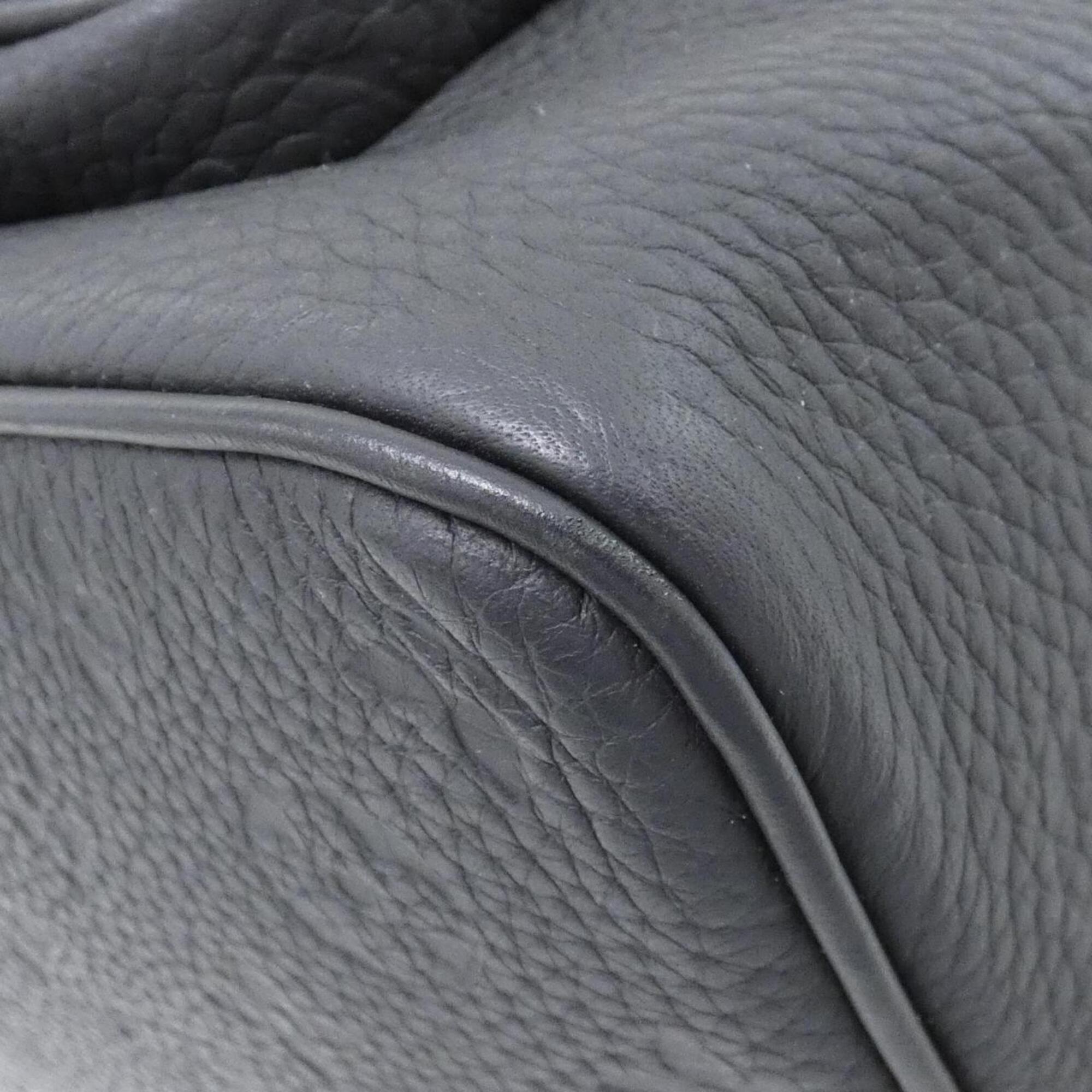 Louis Vuitton Taurillon Black Leather Backpack (Pre-Owned)