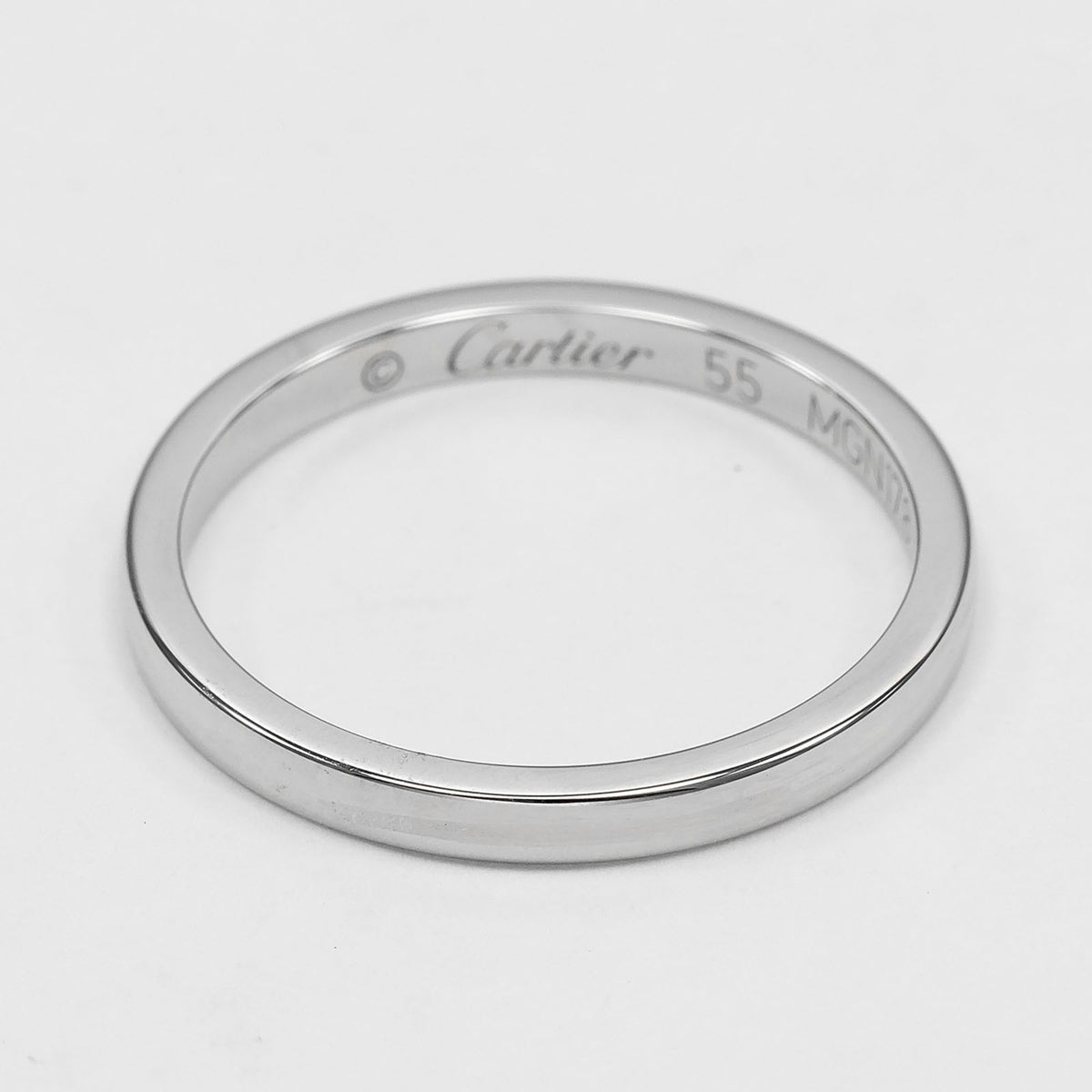 Cartier Platinum 950 Band Ring (Pre-Owned)