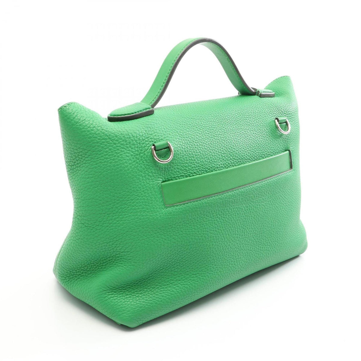 Hermes Bambou Green Togo Leather Swift Leather Handbag (Pre-Owned)