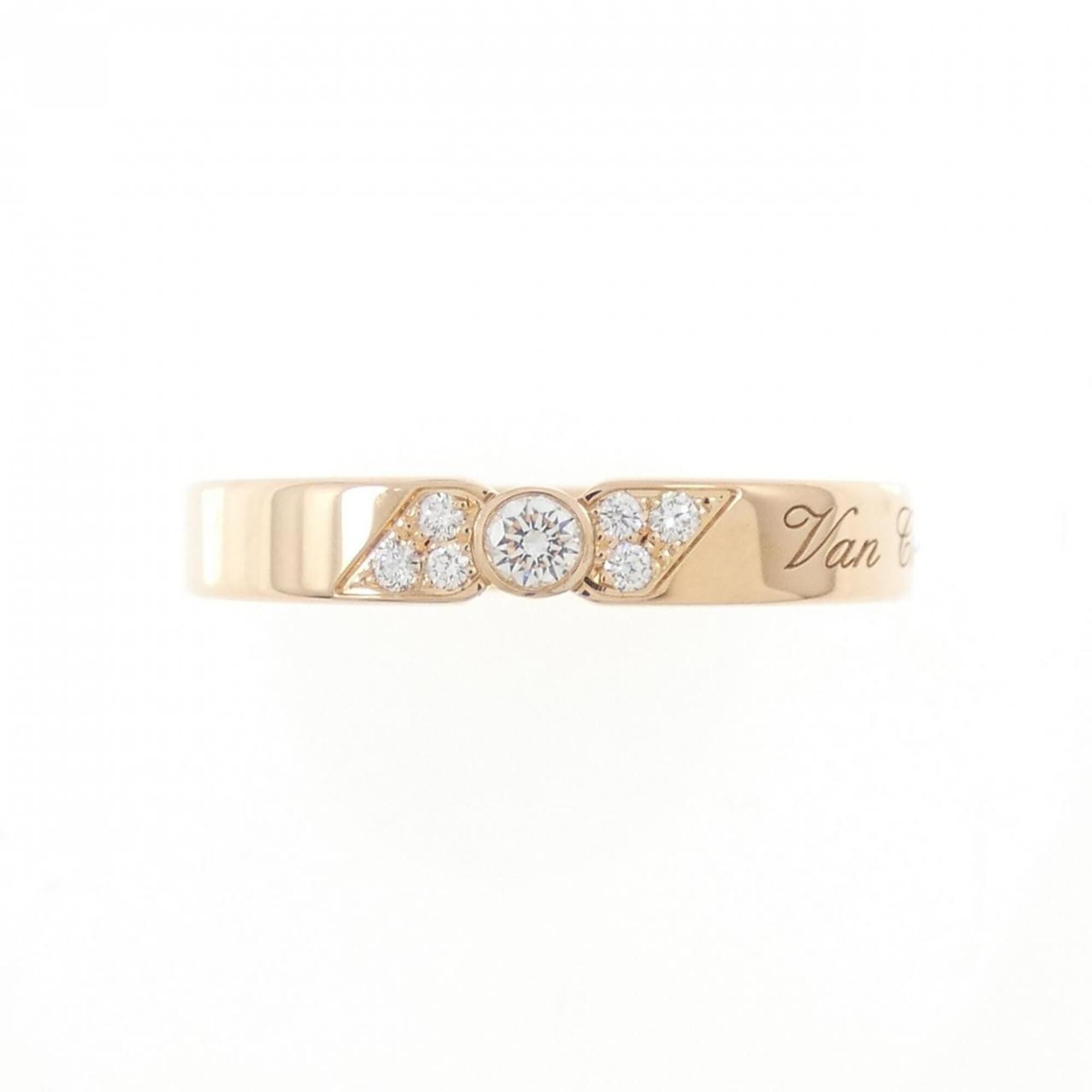 Van Cleef & Arpels Pink Gold (18K) Band Ring (Pre-Owned)