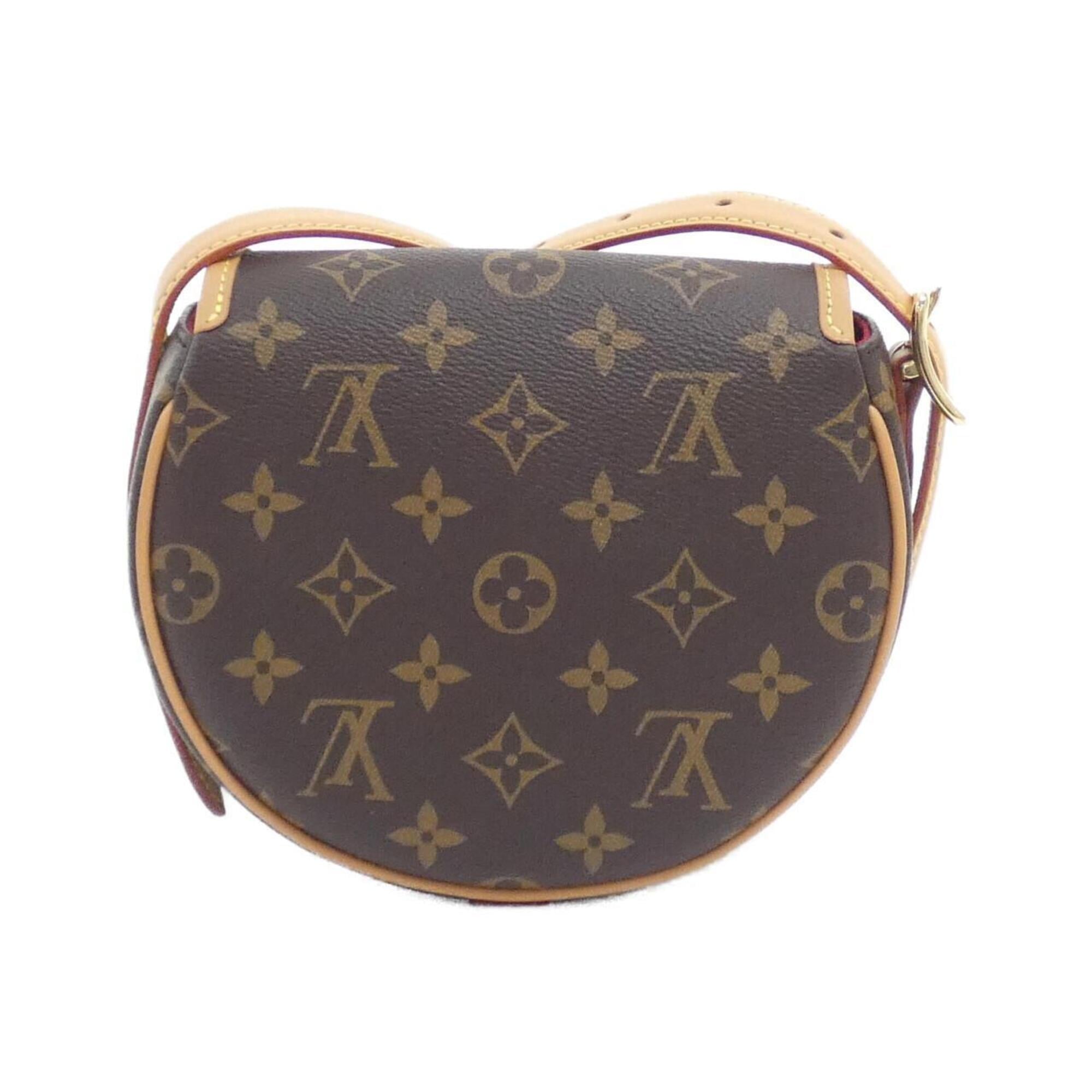 Louis Vuitton Marron Coated Canvas Shoulder Bag (Pre-Owned)