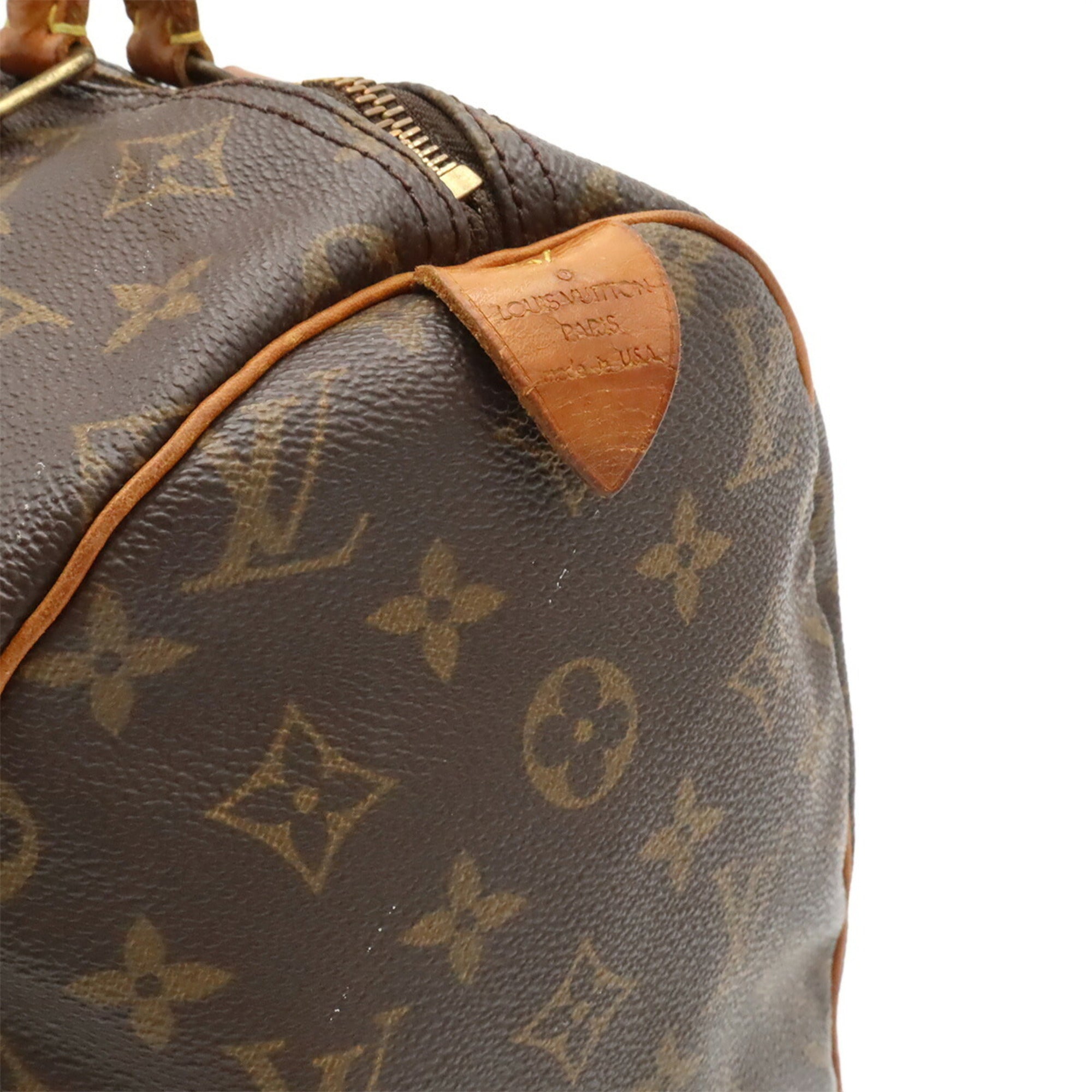 Louis Vuitton Brown Monogram Canvas Pvc Coated Canvas Handbag (Pre-Owned)