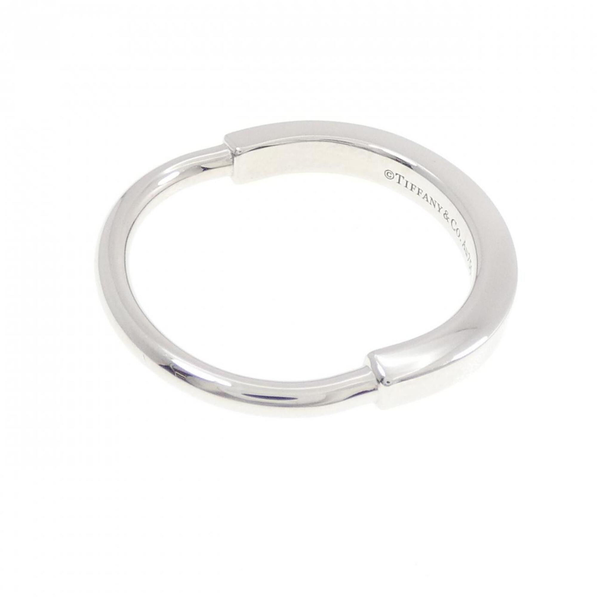 Tiffany White Gold (18K) Band Ring (Pre-Owned)
