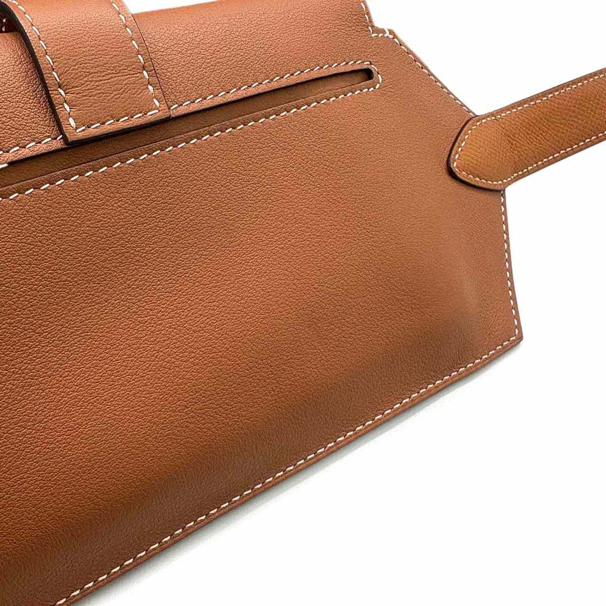 Hermes Brown Swift Leather Fanny Pack (Pre-Owned)