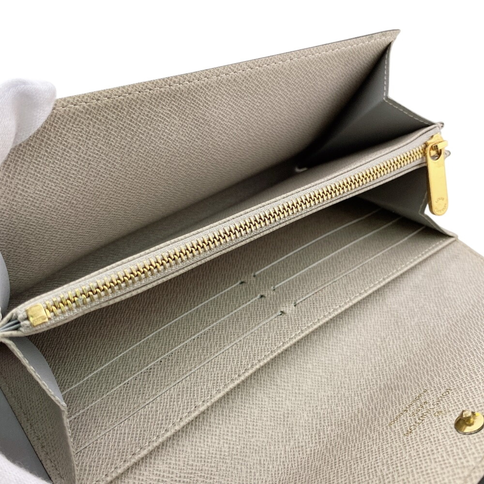 Louis Vuitton Brown Galle Monogram Monogram Long Wallet (Bi-Fold) (Pre-Owned)