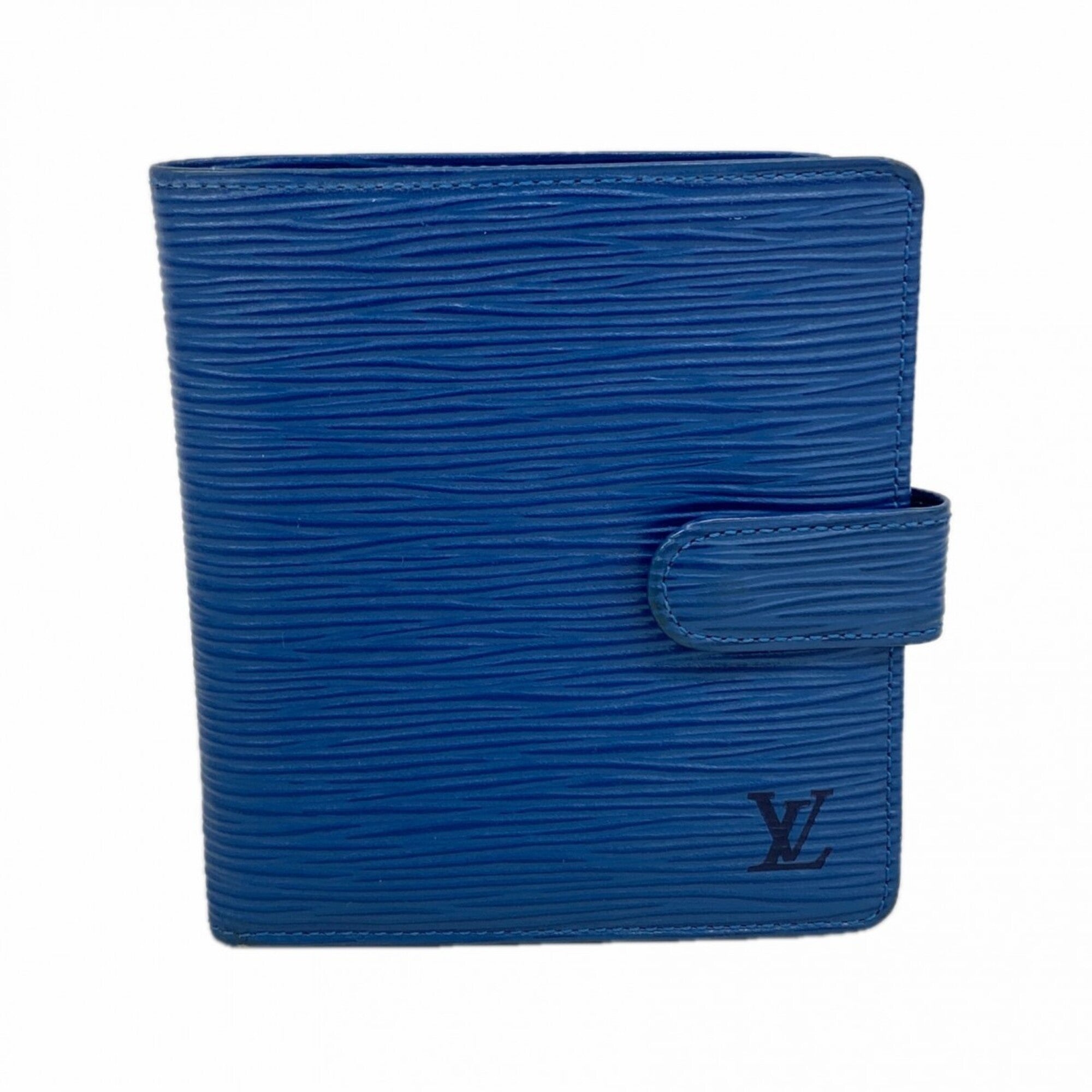 Louis Vuitton Toledo Blue Wallet (Bi-Fold) (Pre-Owned)