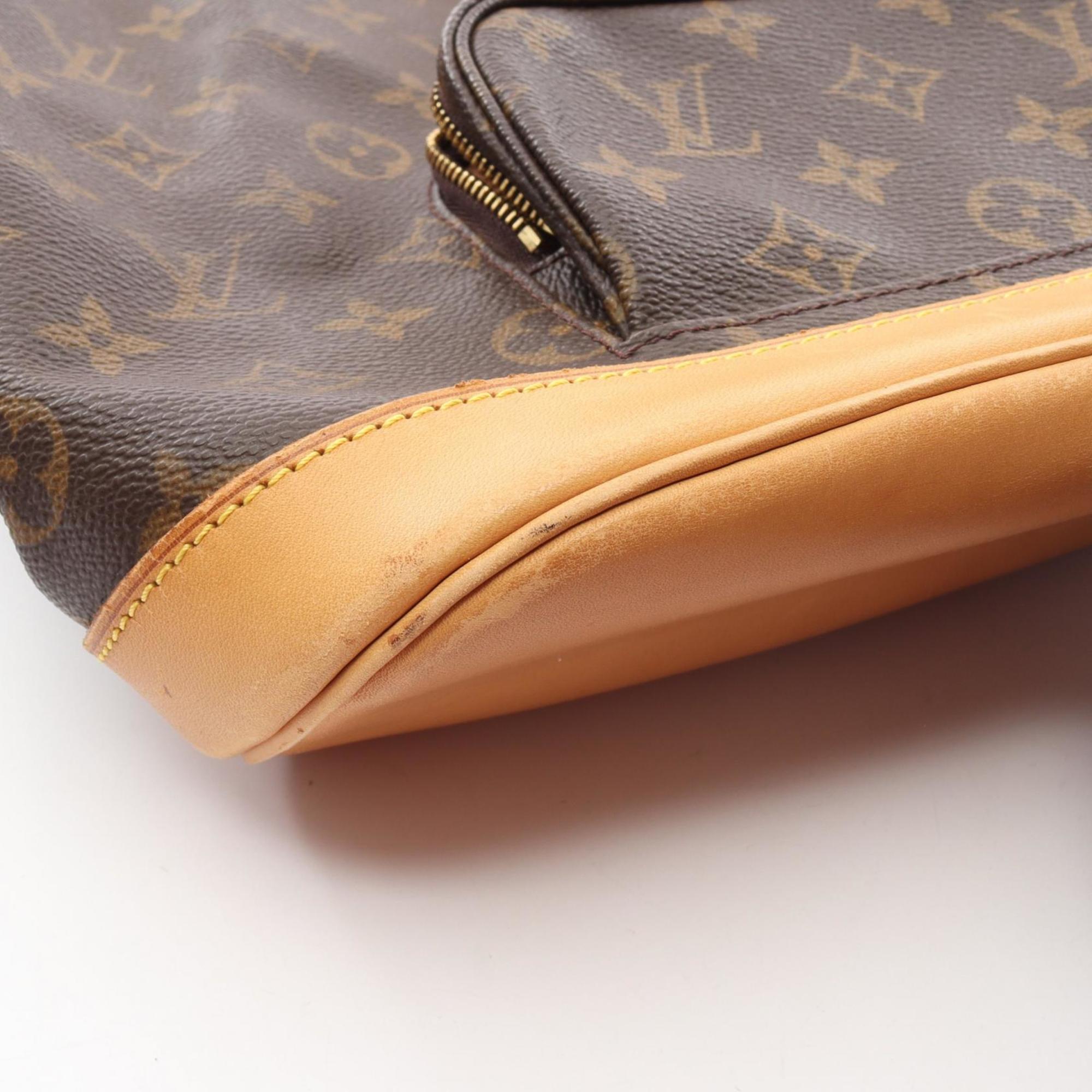 Louis Vuitton Brown Monogram Monogram Leather Backpack (Pre-Owned)