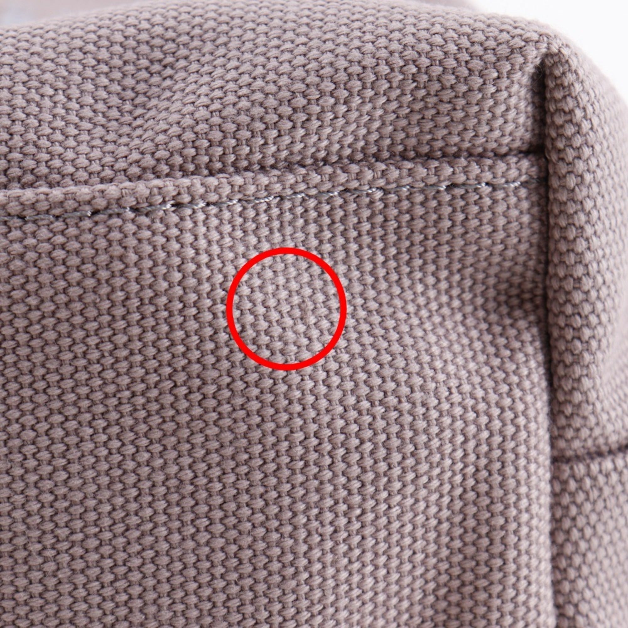 Louis Vuitton Gray Canvas Tote Bag (Pre-Owned)