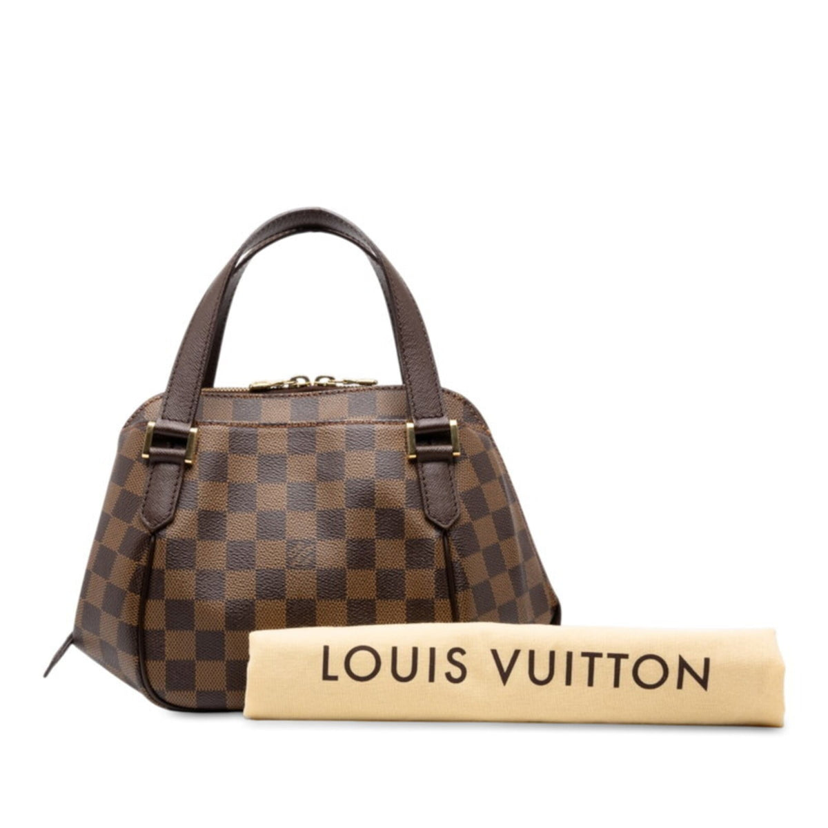Louis Vuitton Brown Pvc Leather Handbag (Pre-Owned)