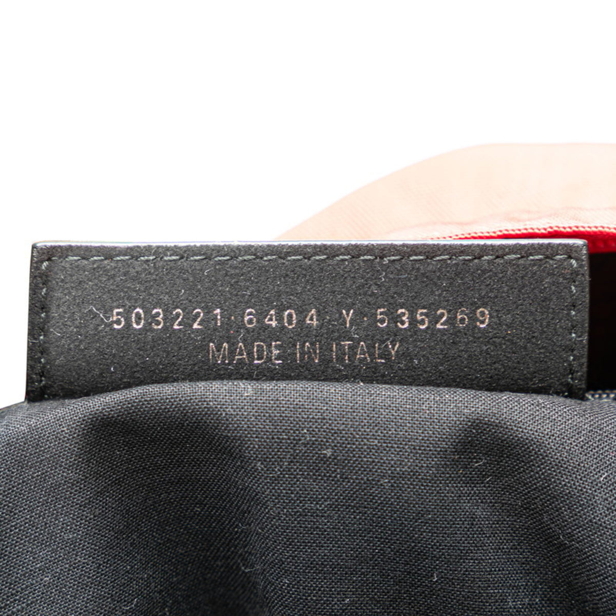 Balenciaga Red Color Nylon Canvas Backpack (Pre-Owned)