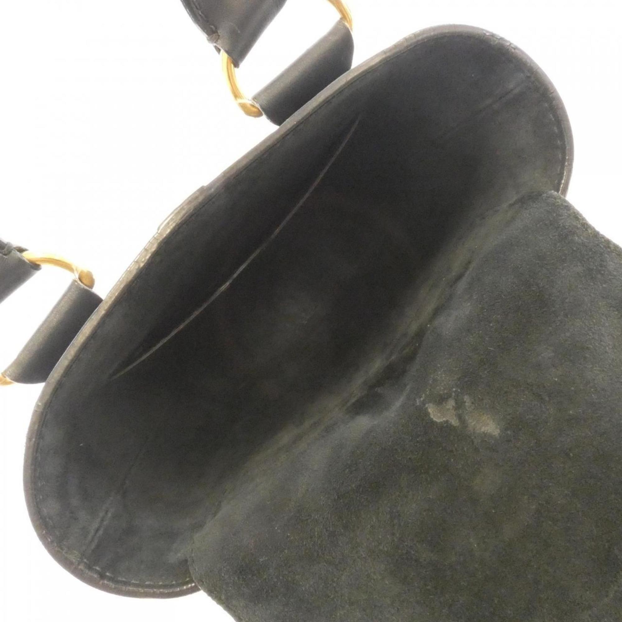 Christian Dior Black Leather Handbag (Pre-Owned)
