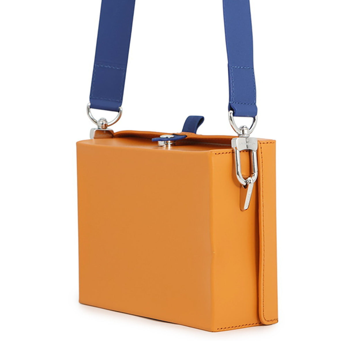 Louis Vuitton Saffron Leather Clutch Bag Handbag Shoulder Bag (Pre-Owned)