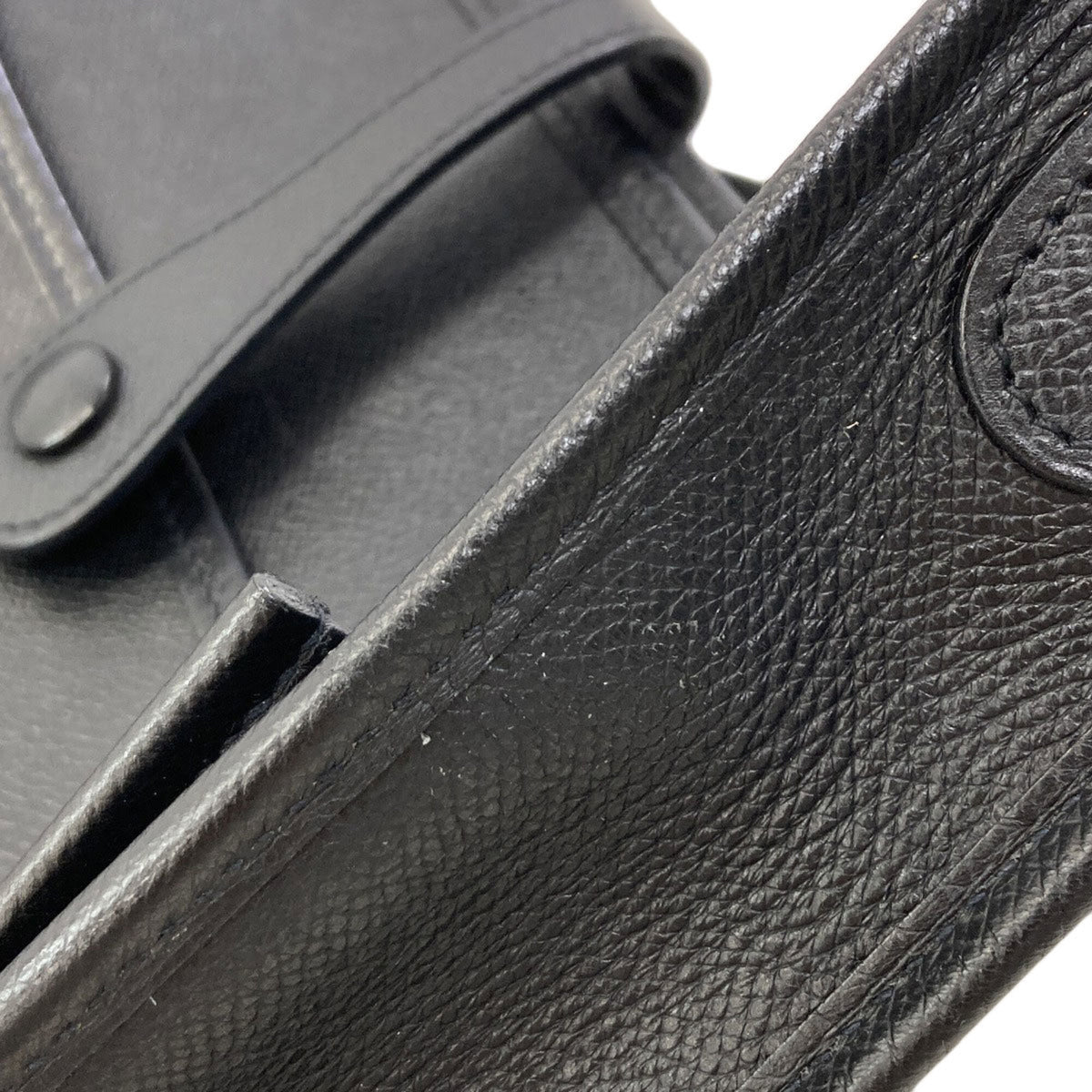 Hermes Black Epsom Leather Shoulder Bag (Pre-Owned)