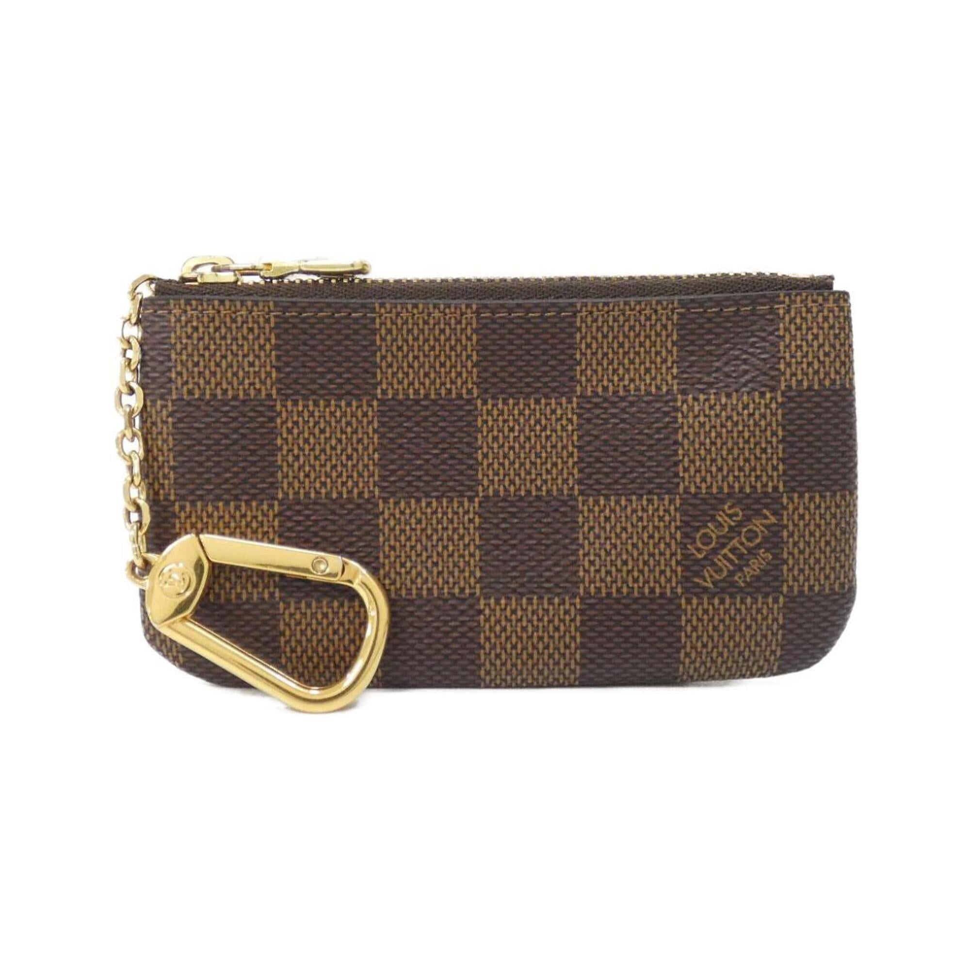 Louis Vuitton Damier Ebene Coated Canvas Coin Purse/Coin Case (Pre-Owned)