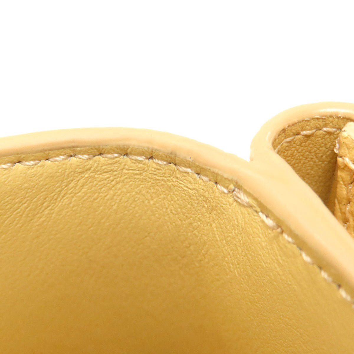 Celine Yellow Leather Wallet (Bi-Fold) (Pre-Owned)