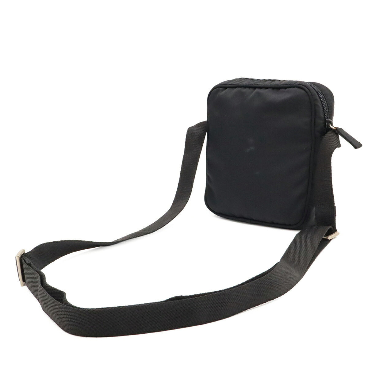 Prada Black Nero Nylon Pochette Pouch Shoulder Bag (Pre-Owned)