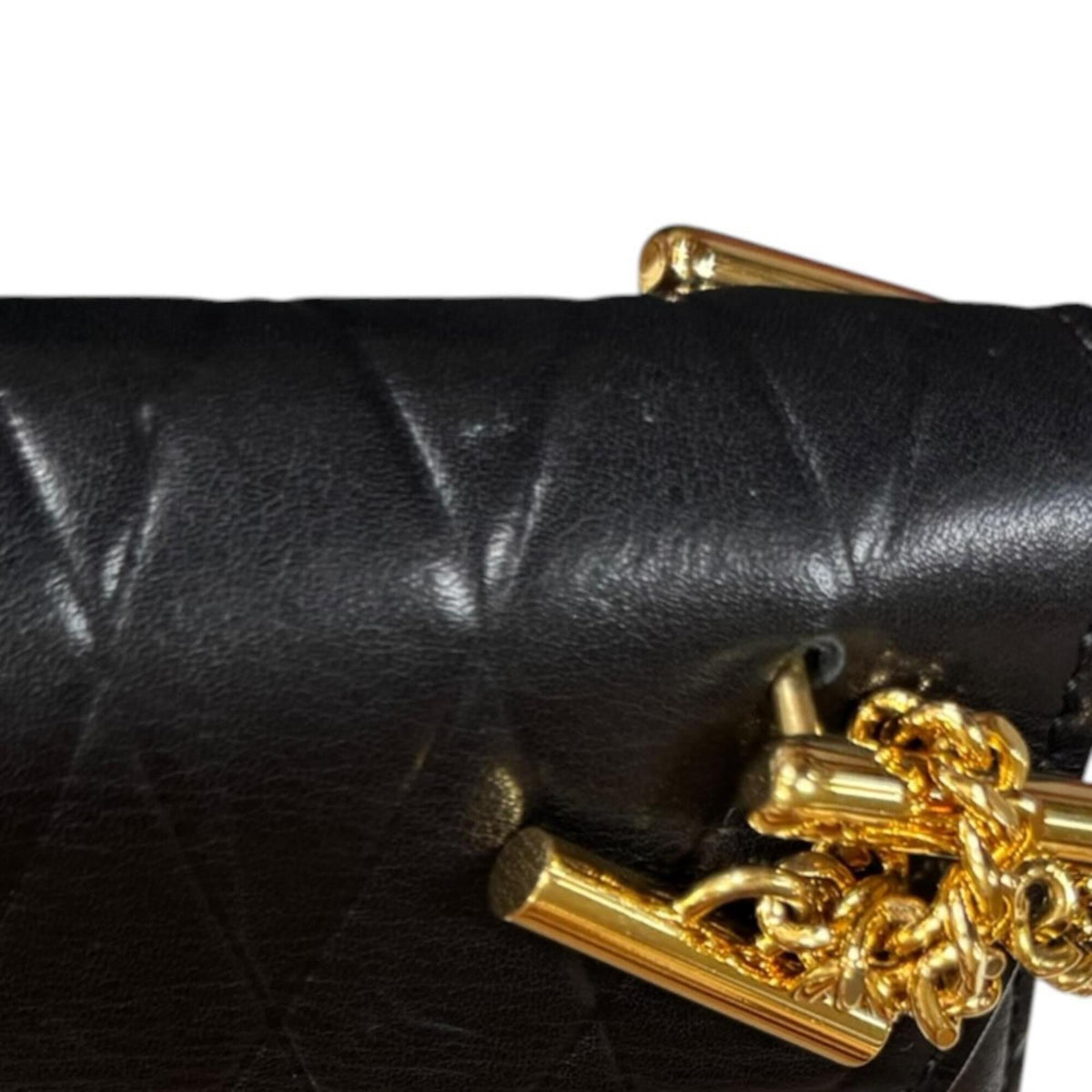 Chloé Black Leather Suede Shoulder Bag (Pre-Owned)