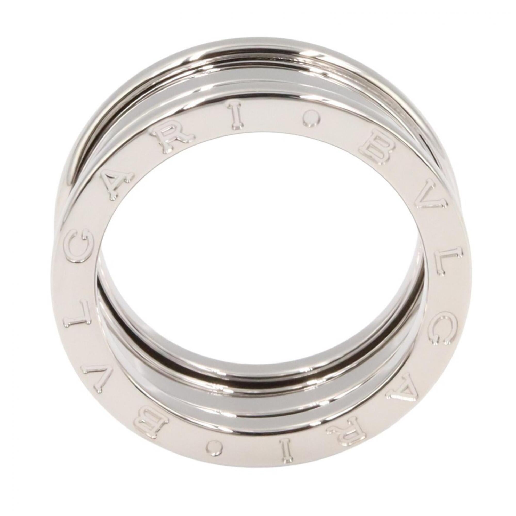 Bvlgari Silver Silver 925 Band Ring (Pre-Owned)