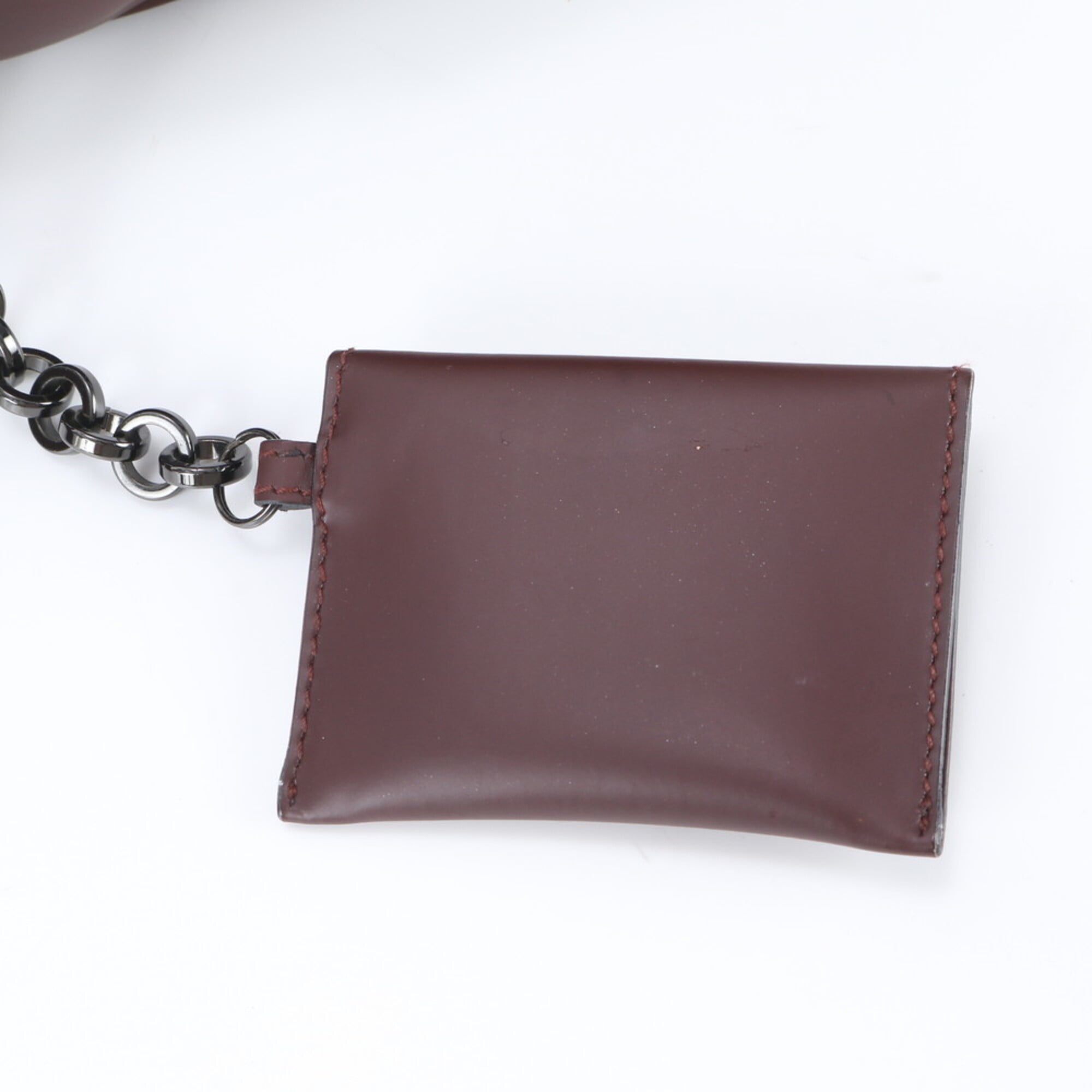 Salvatore Ferragamo Brown Leather Handbag Shoulder Bag (Pre-Owned)