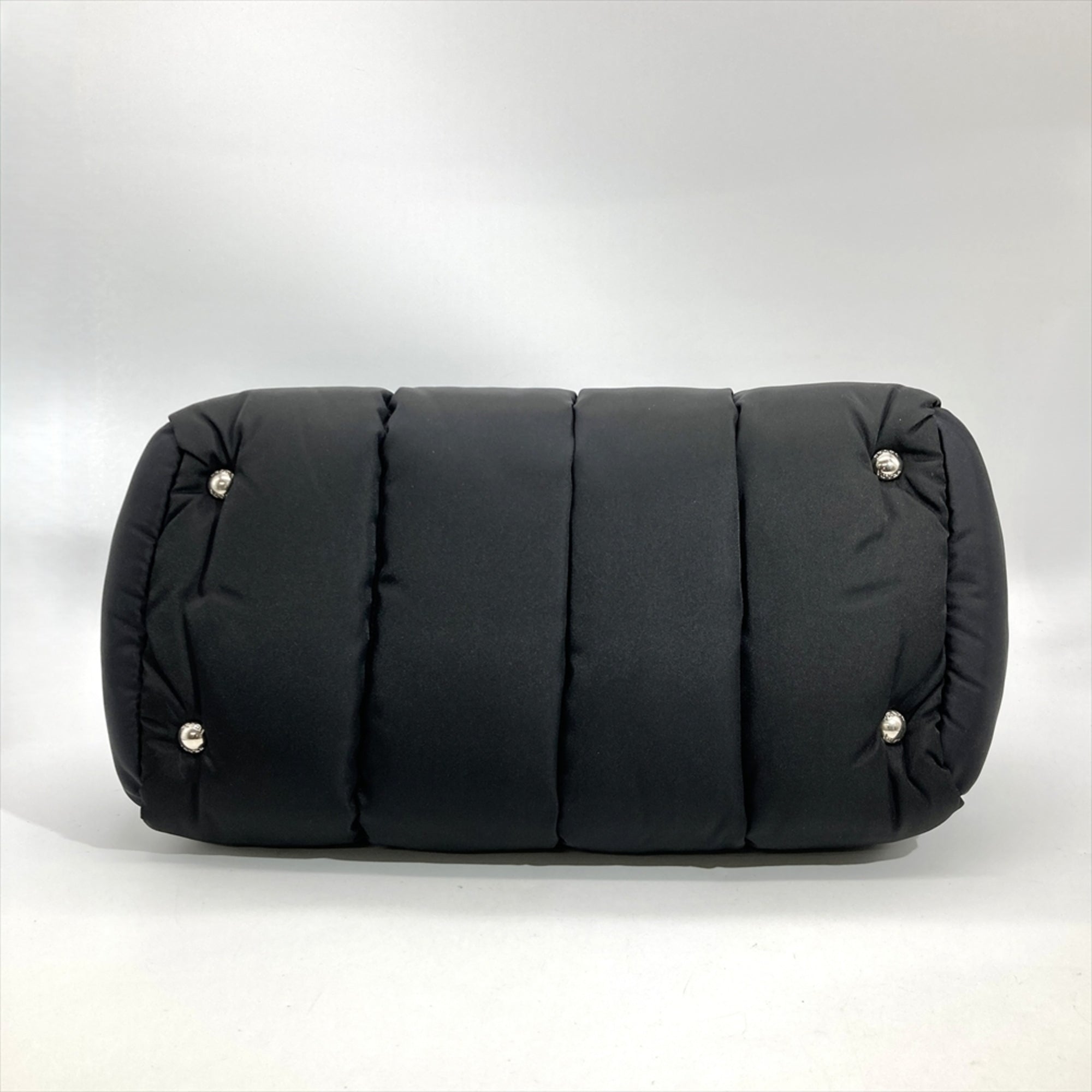 Prada Black Nylon Handbag Shoulder Bag (Pre-Owned)