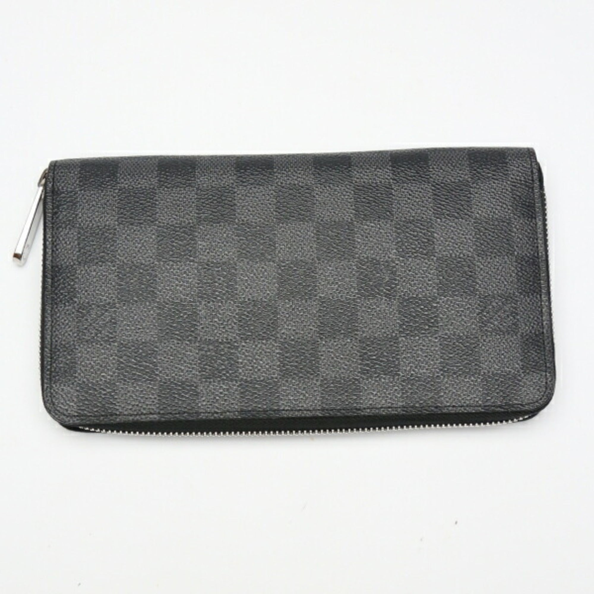 Louis Vuitton Black Damier Graphite Long Wallet (Bi-Fold) (Pre-Owned)