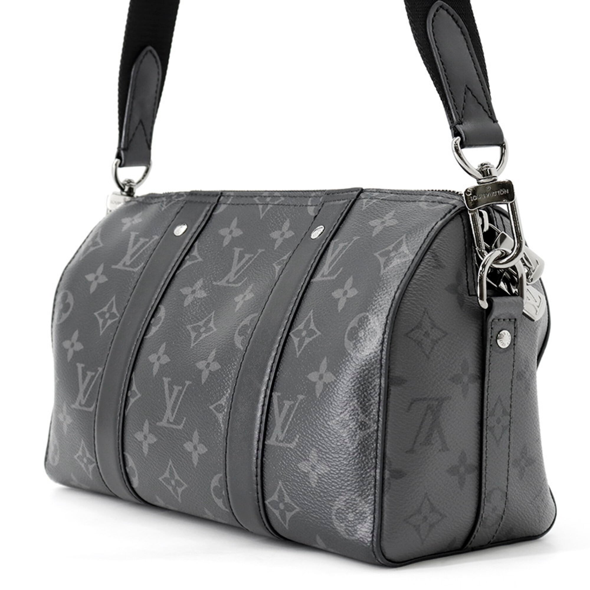 Louis Vuitton Monogram Eclipse Black Noir Monogram Eclipse Handbag Shoulder Bag (Pre-Owned)