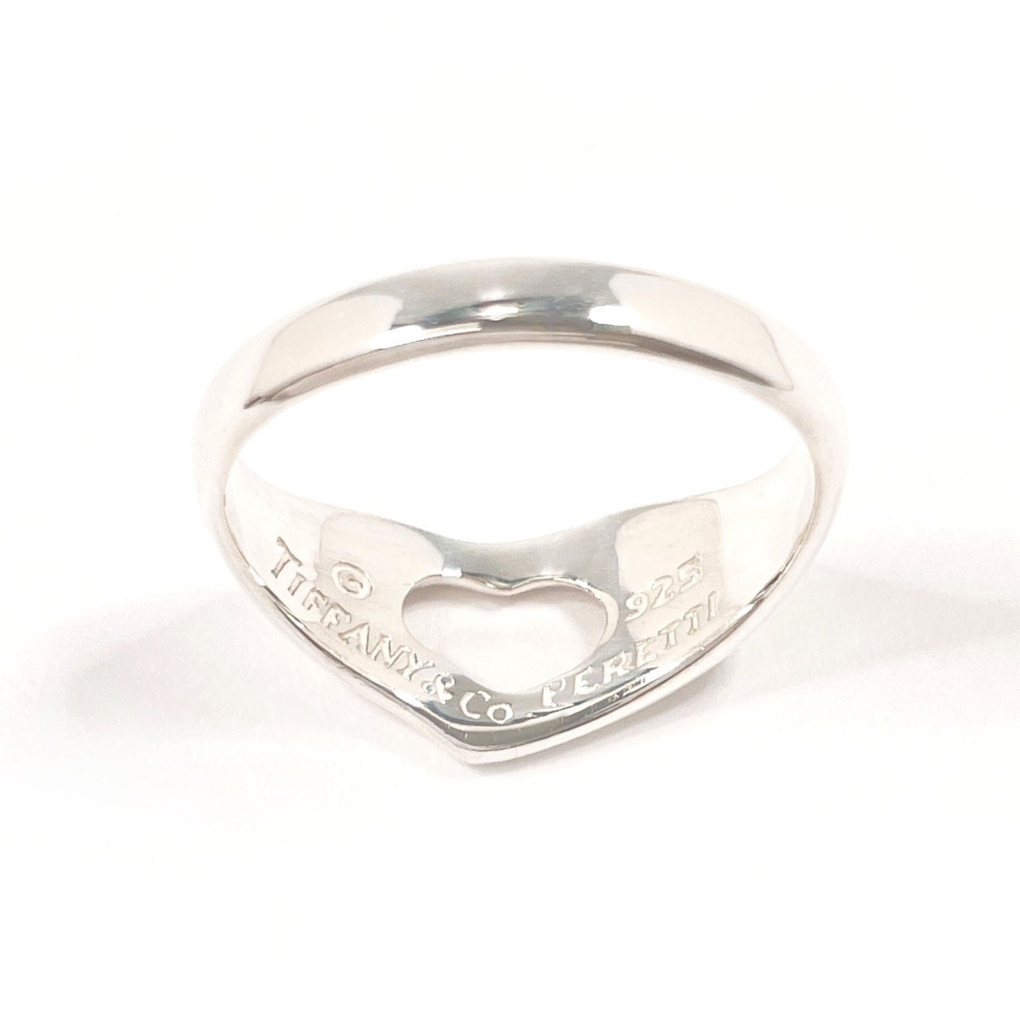 Tiffany Silver Silver 925 Band Ring (Pre-Owned)