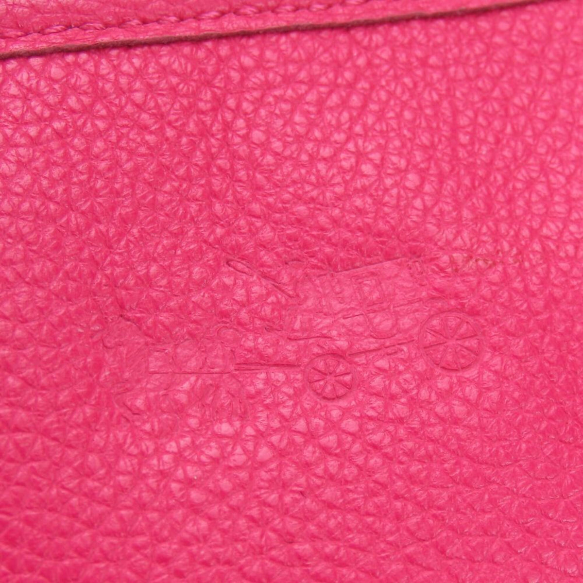 Coach Pink Leather Shoulder Bag (Pre-Owned)