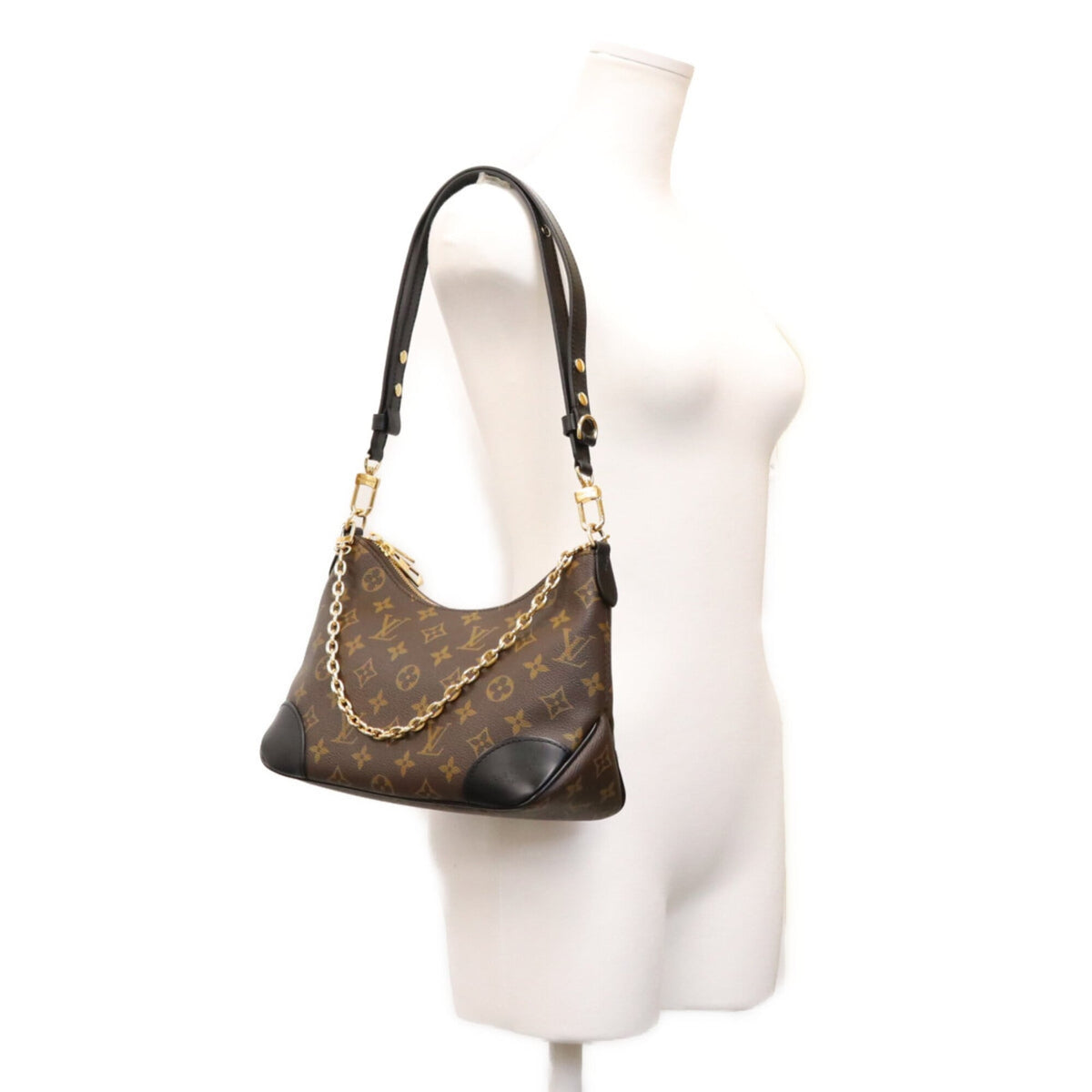 Louis Vuitton Brown Monogram Shoulder Bag (Pre-Owned)