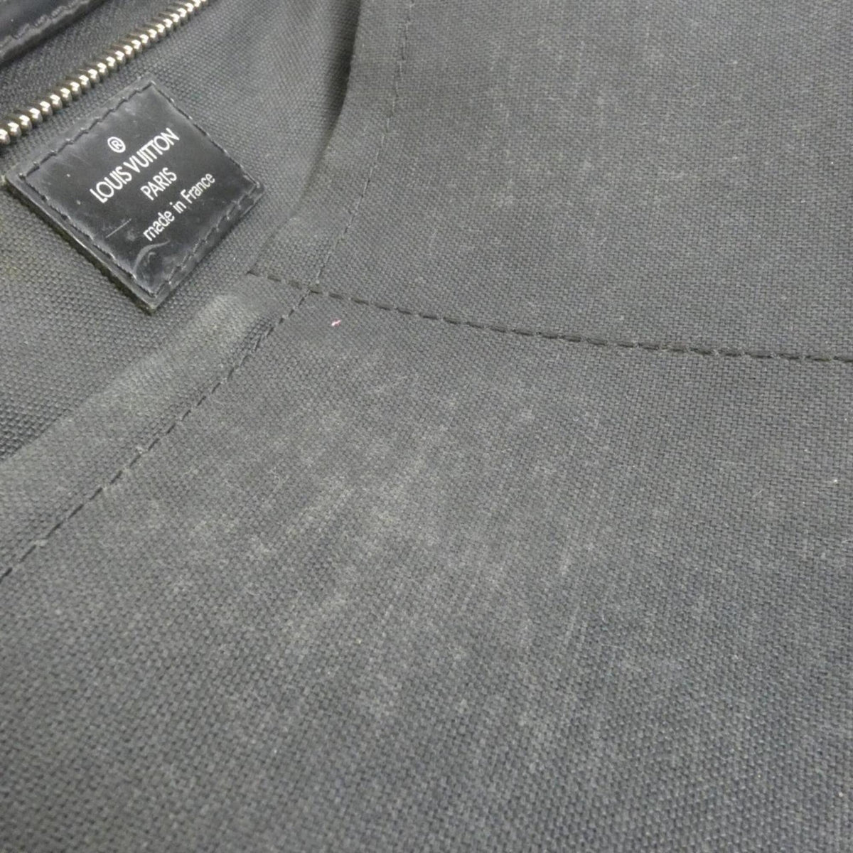 Louis Vuitton Graphite Coated Canvas Shoulder Bag (Pre-Owned)