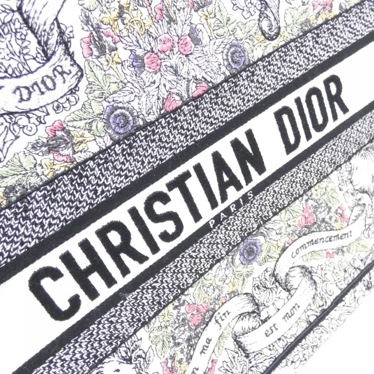 Christian Dior Multi-Color Canvas Handbag (Pre-Owned)