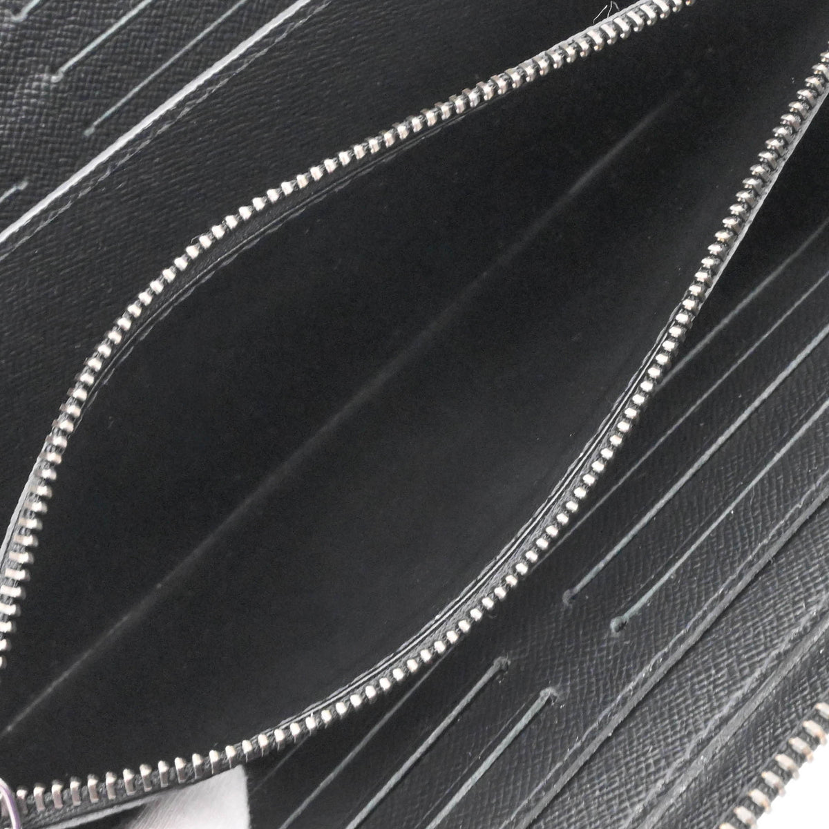 Louis Vuitton Black Monogram Eclipse Monogram Eclipse Long Wallet (Bi-Fold) (Pre-Owned)