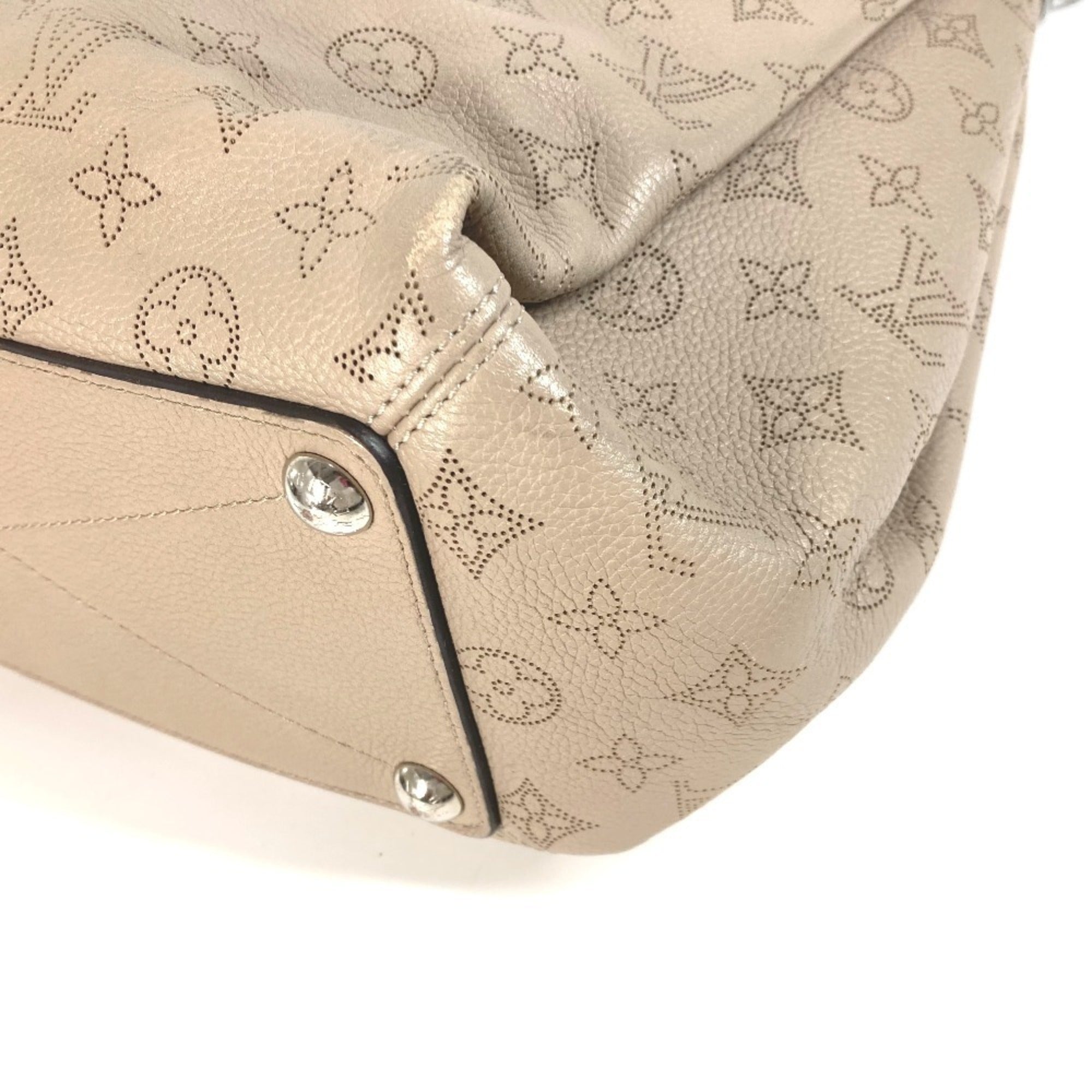 Louis Vuitton Beige Monogram Shoulder Bag Tote Bag (Pre-Owned)