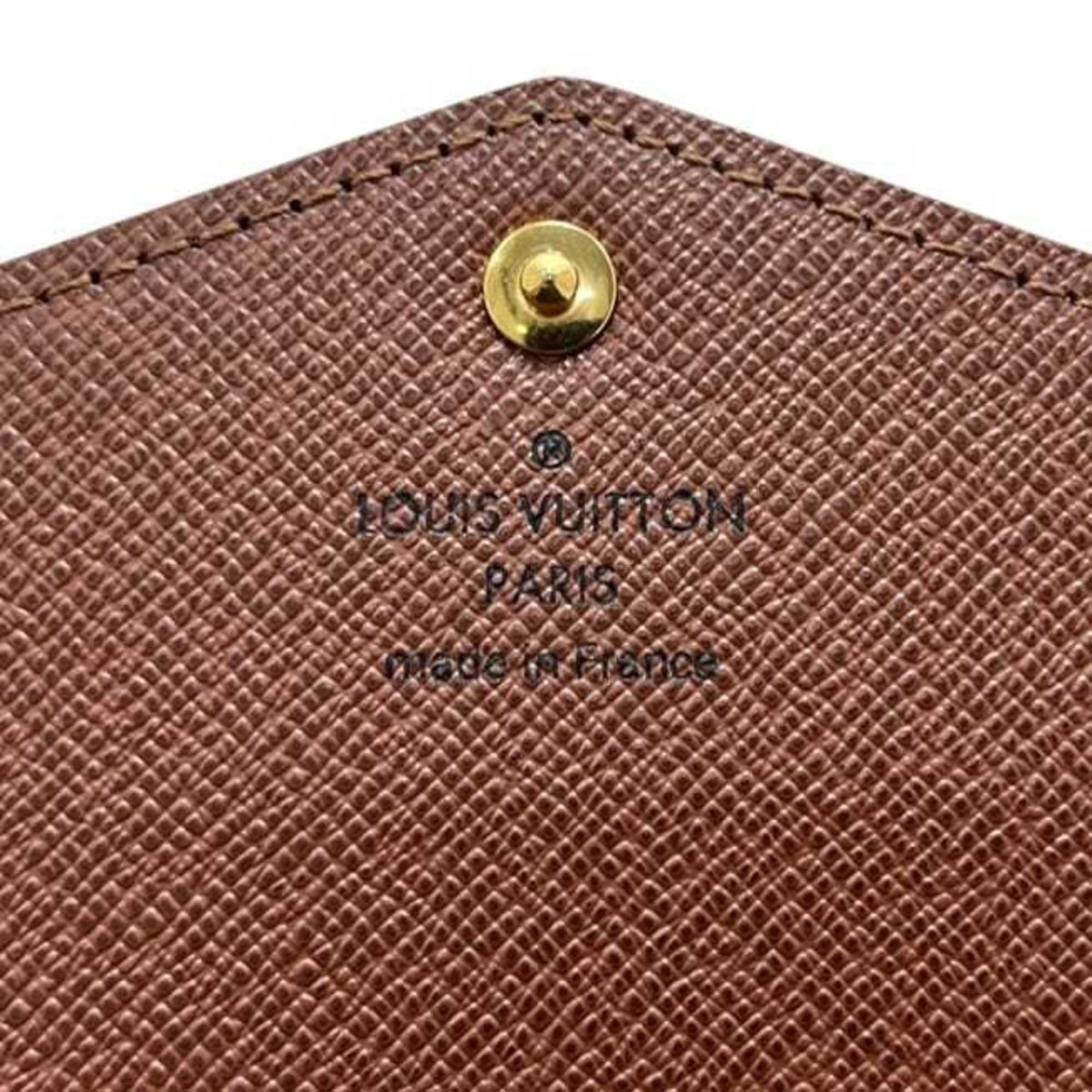 Louis Vuitton Brown Monogram Canvas Long Wallet (Bi-Fold) (Pre-Owned)