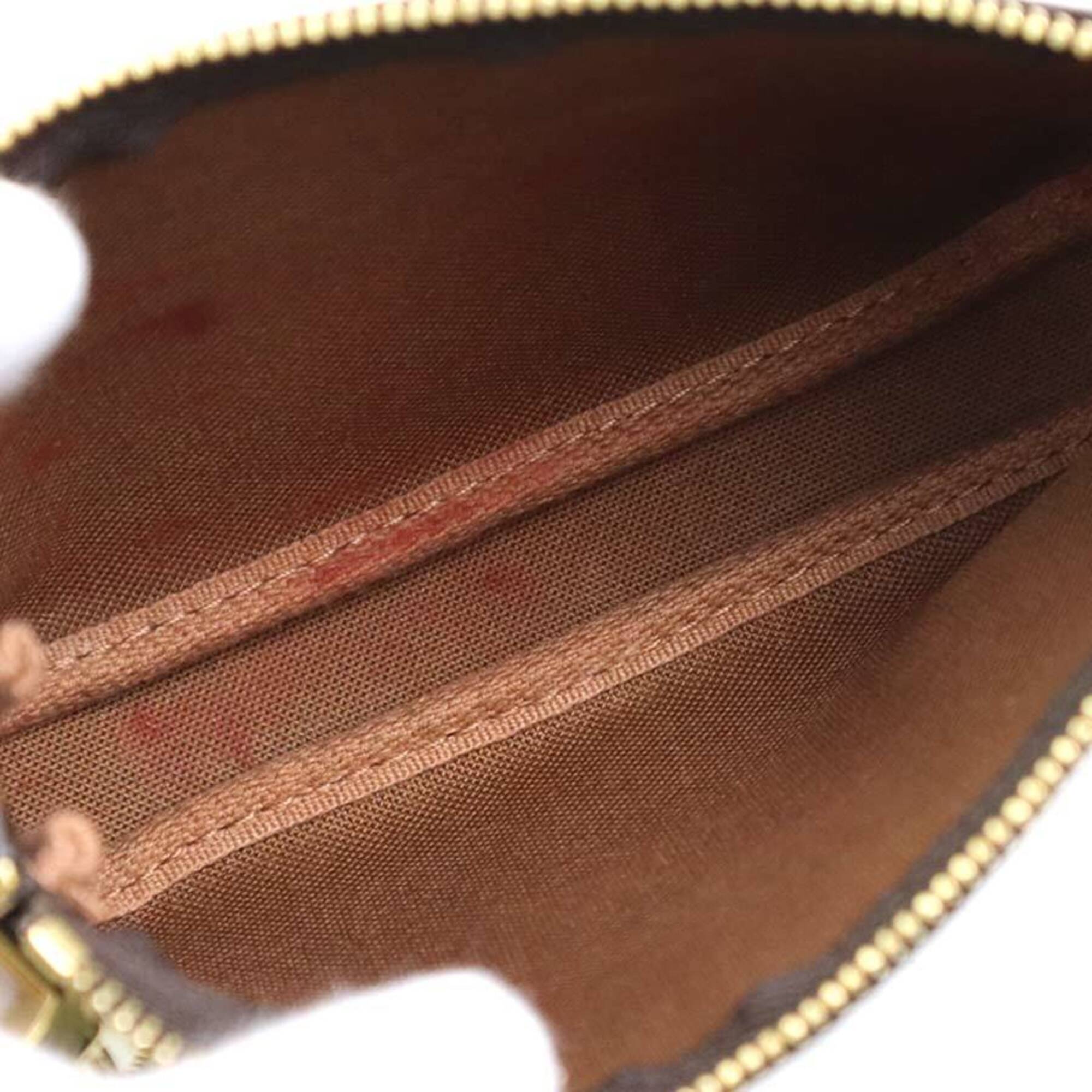 Louis Vuitton Brown Monogram Monogram Handbag Pochette Pouch (Pre-Owned)
