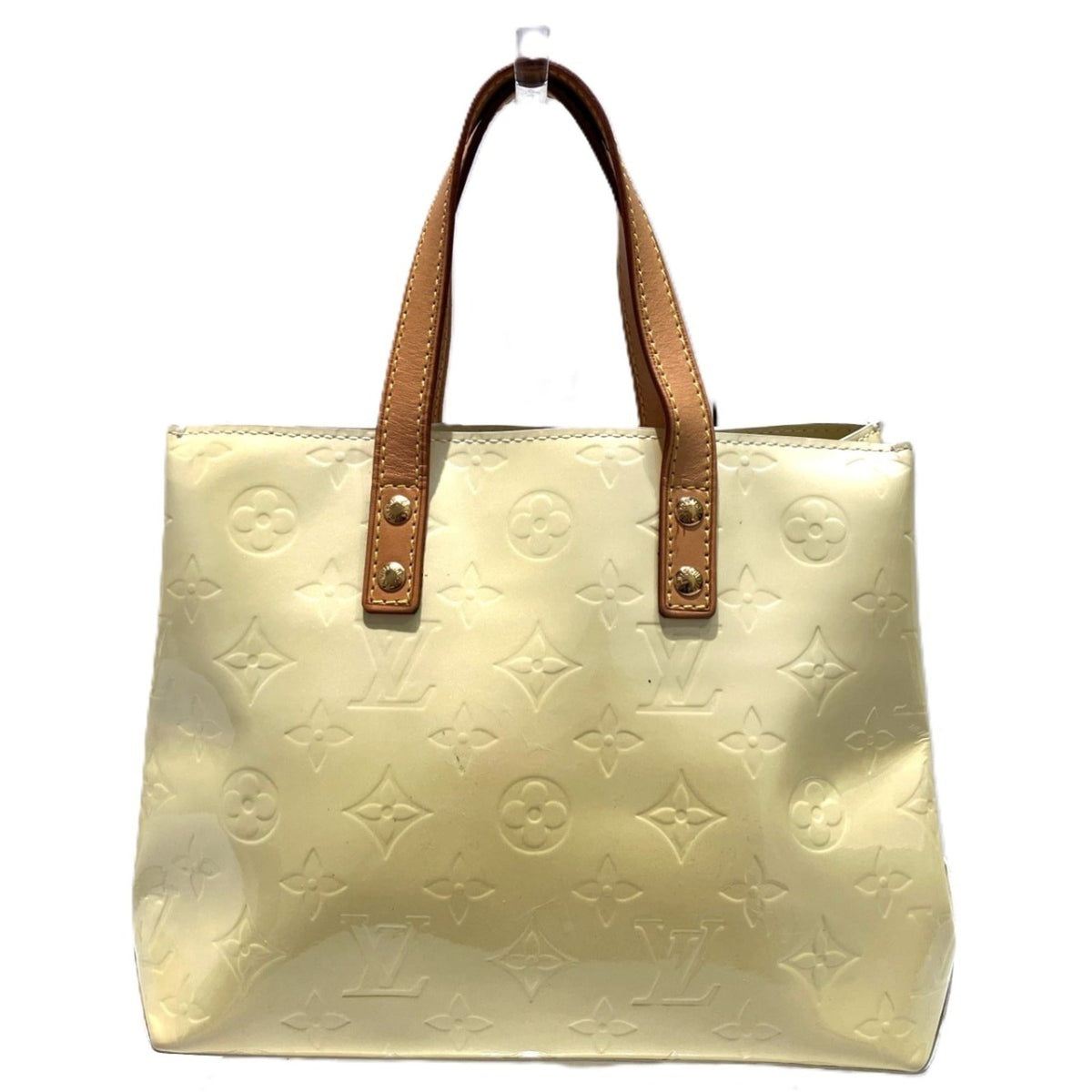 Louis Vuitton Pearl Patent Leather Handbag (Pre-Owned)