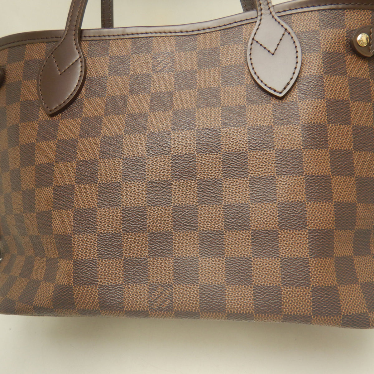 Louis Vuitton Damier Canvas Ebene Damier Canvas Tote Bag (Pre-Owned)