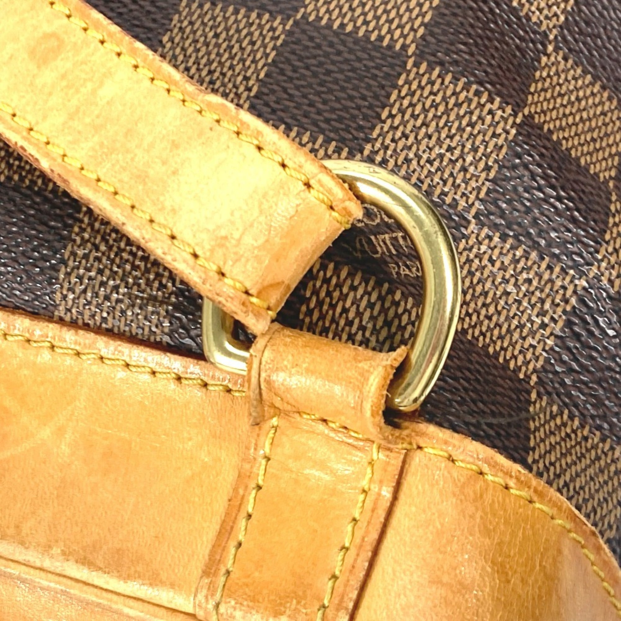 Louis Vuitton Brown Ebene Damier Canvas Backpack (Pre-Owned)