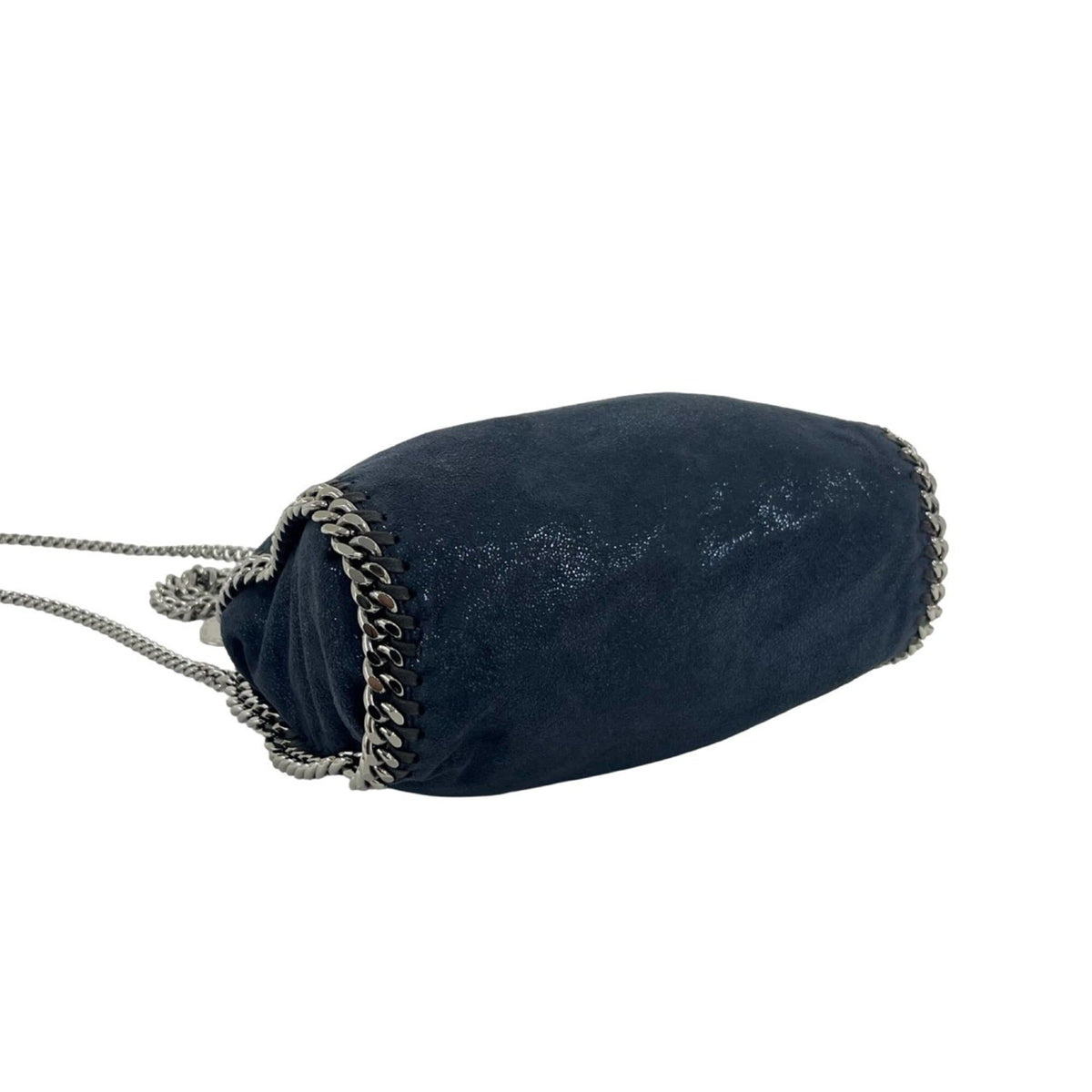 Stella Mccartney Navy Leather Handbag Shoulder Bag (Pre-Owned)