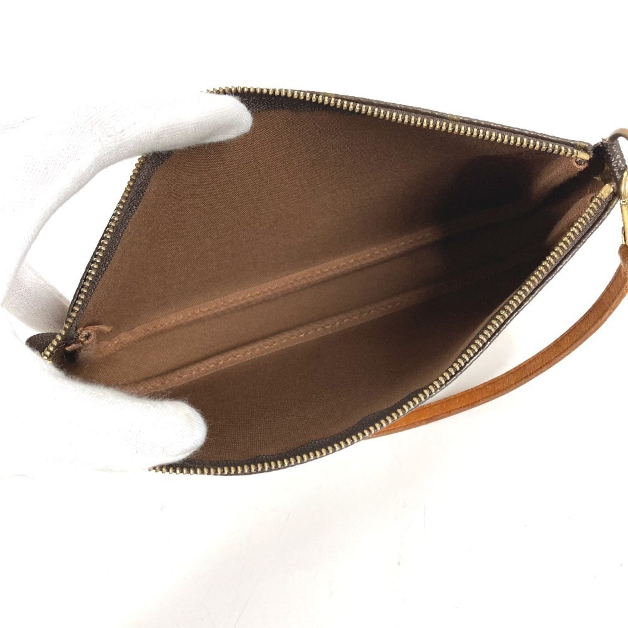 Louis Vuitton Monogram Graffiti Brown Orange Monogram Graffiti Handbag Pochette Shoulder Bag (Pre-Owned)