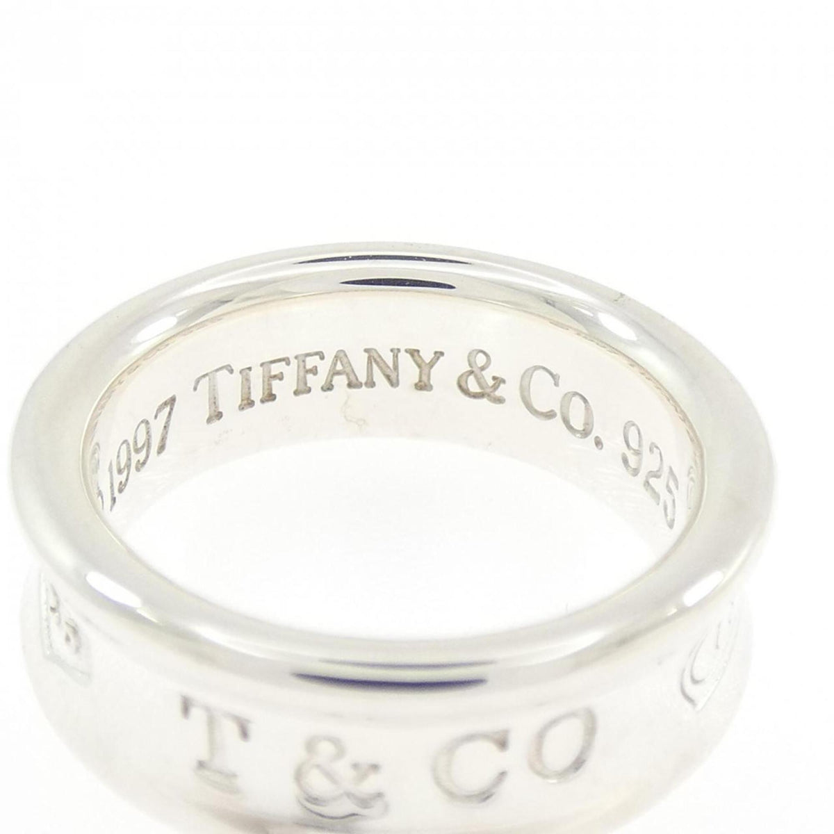 Tiffany Silver 925 Band Ring (Pre-Owned)