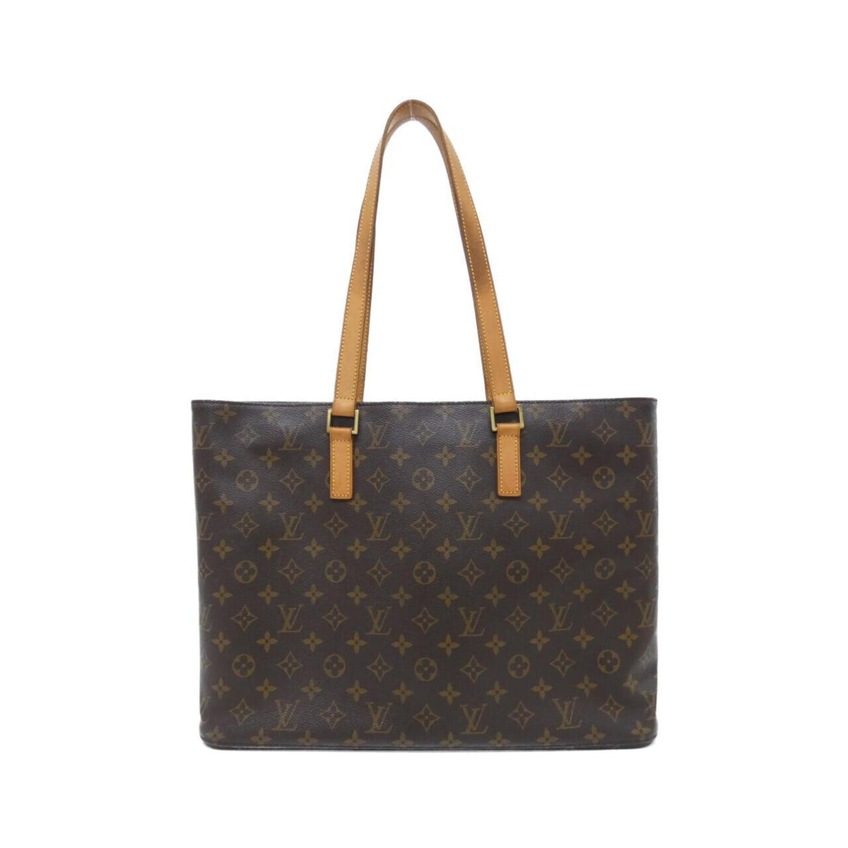 Louis Vuitton Brown Coated Canvas Handbag (Pre-Owned)
