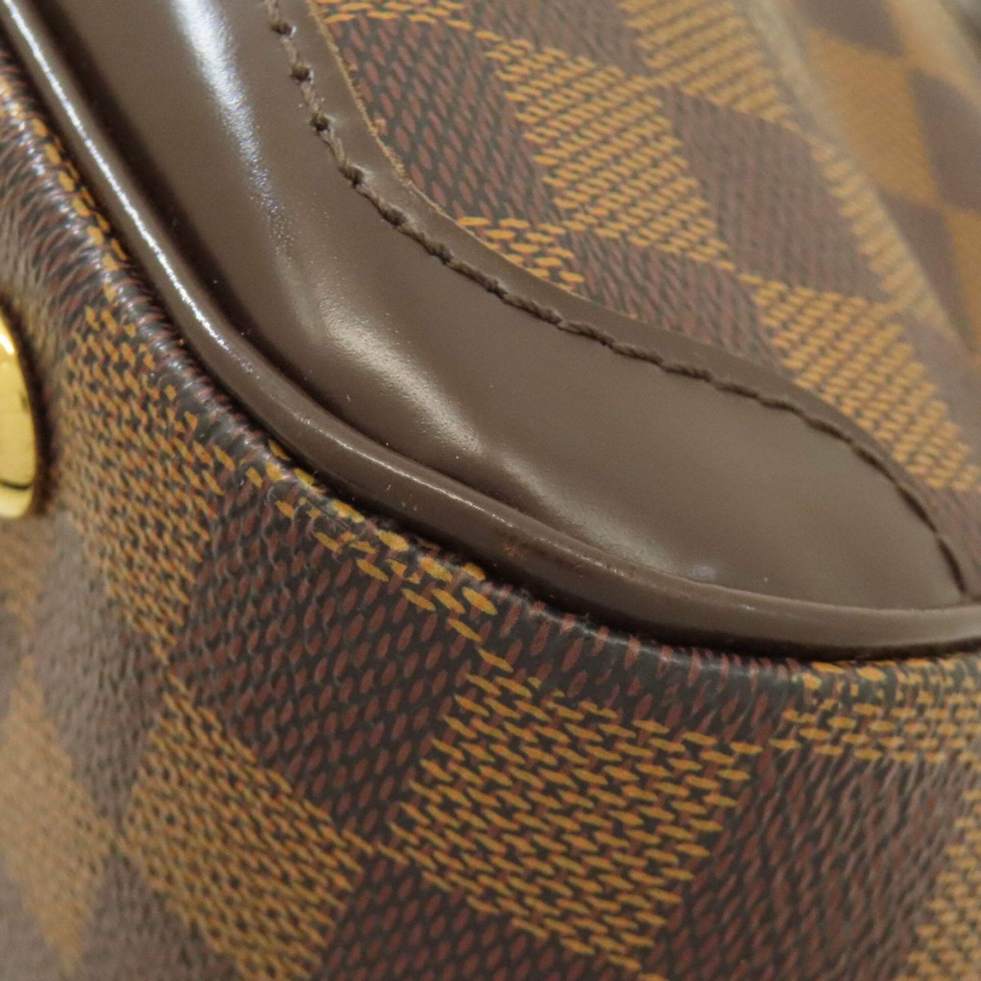 Louis Vuitton Brown Damier Canvas Ebene Damier Canvas Handbag (Pre-Owned)