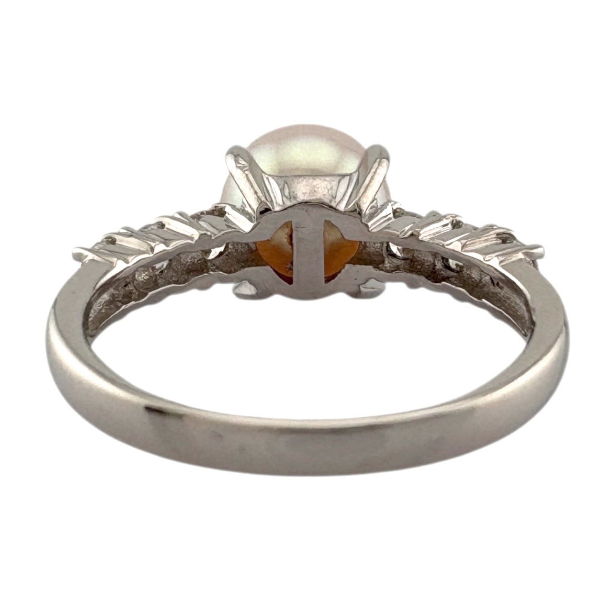 Unbranded Silver Platinum 900 Band Ring (Pre-Owned)